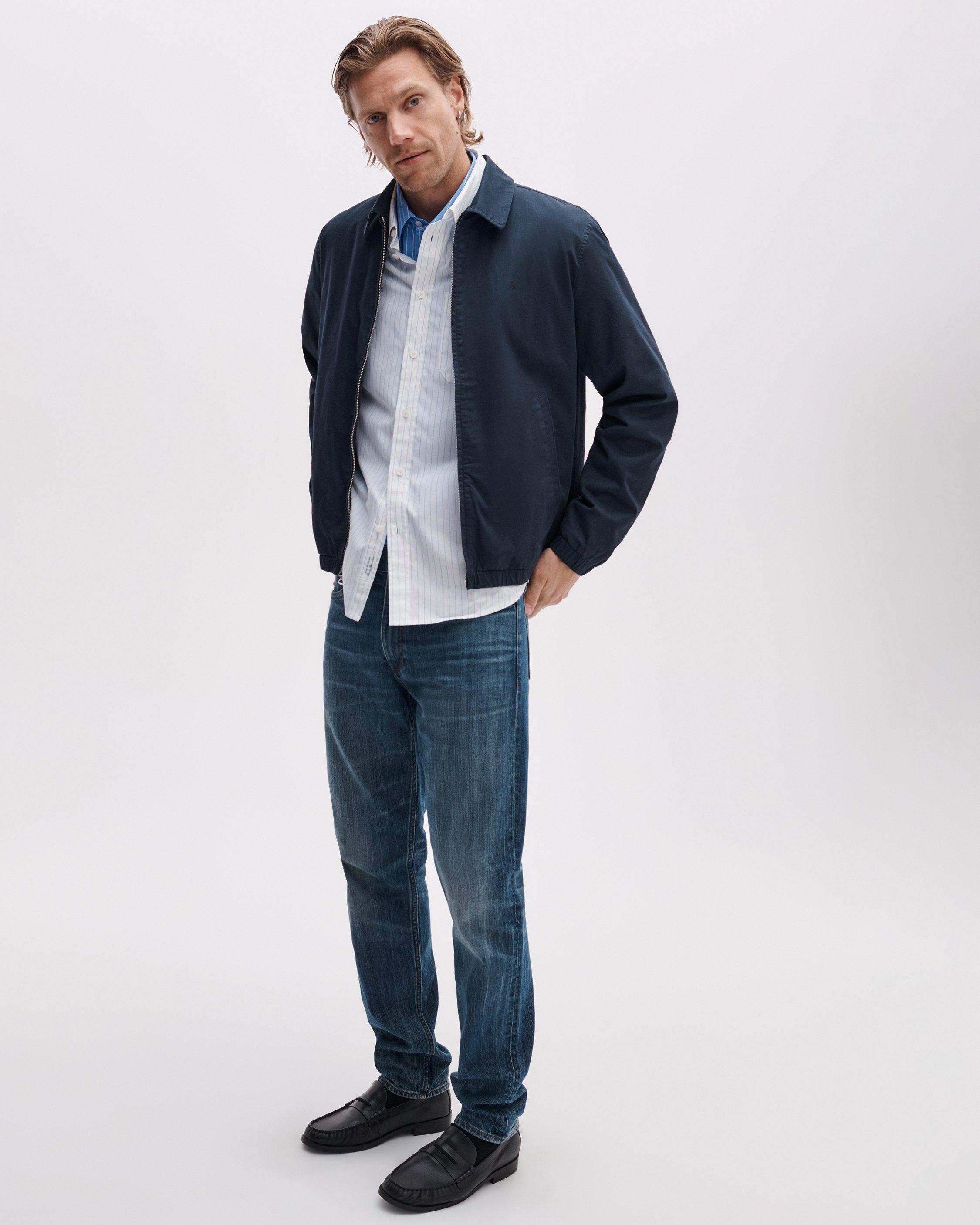 Harrington Stretch Cotton Twill Jacket image number 4