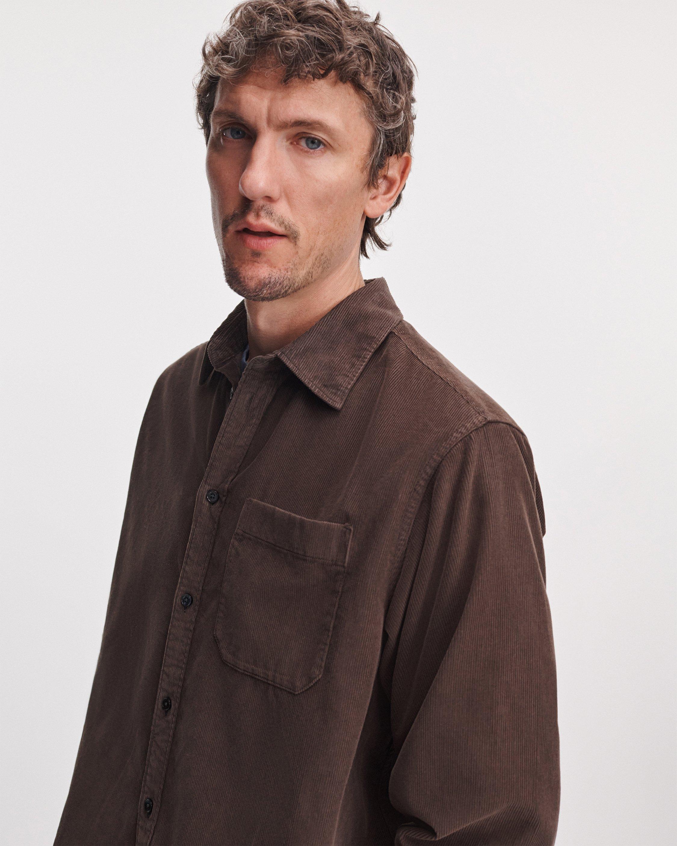 rb Relaxed Corduroy Shirt image number 4