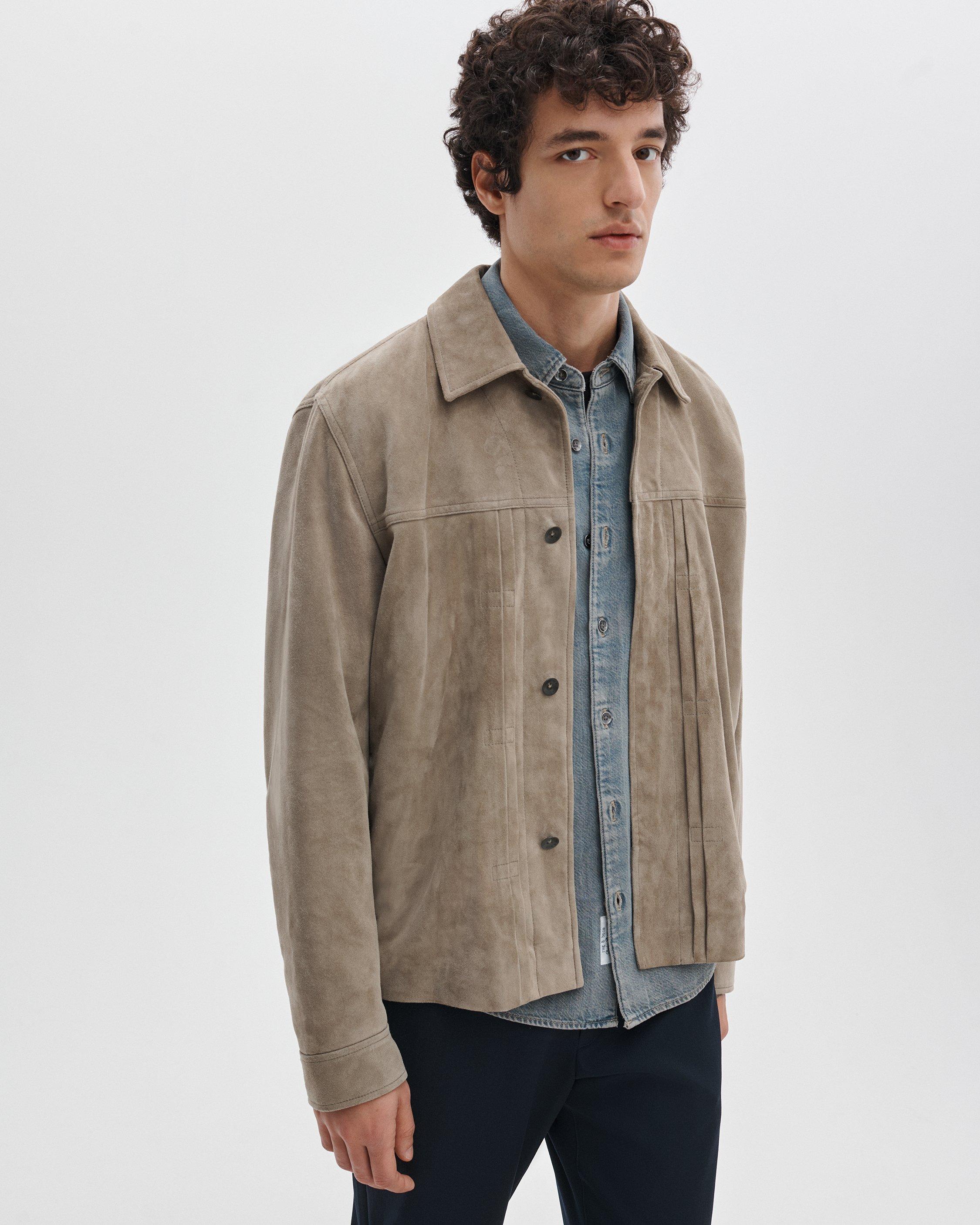 Dwight Suede Jacket - Mink | rag & bone
