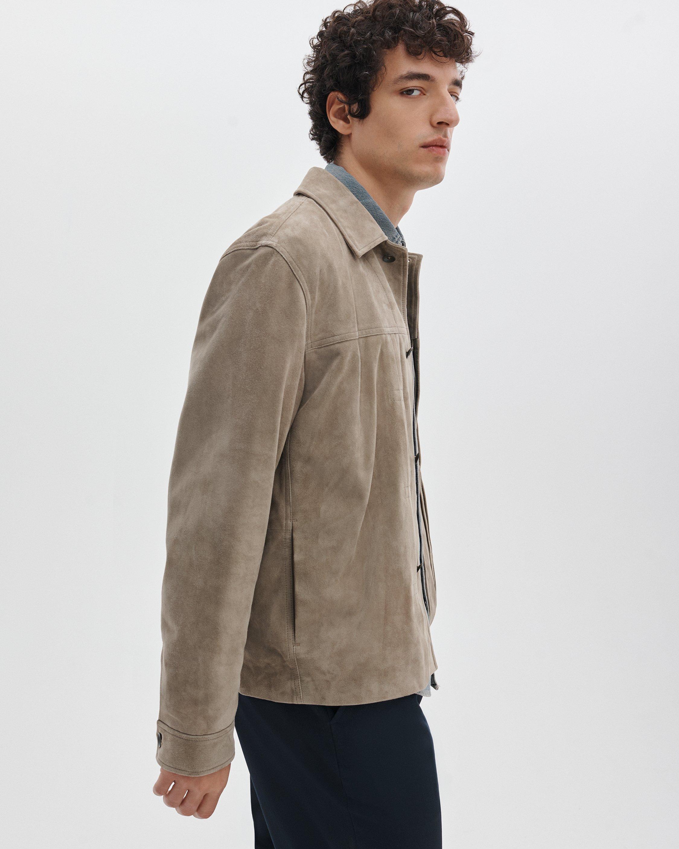 Dwight Suede Jacket - Mink | rag & bone