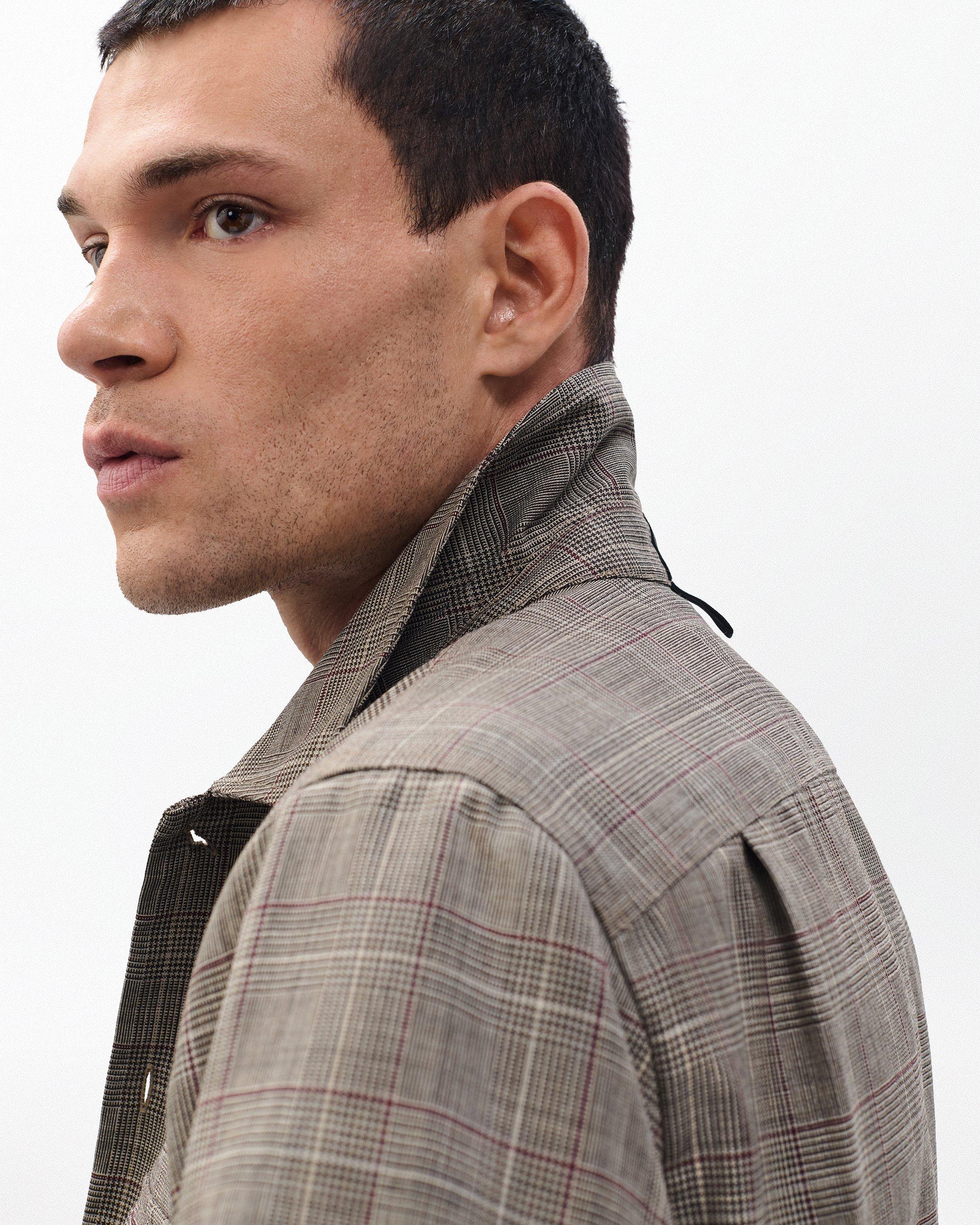 Isaiah Italian Wool Shirt Jacket image number 6