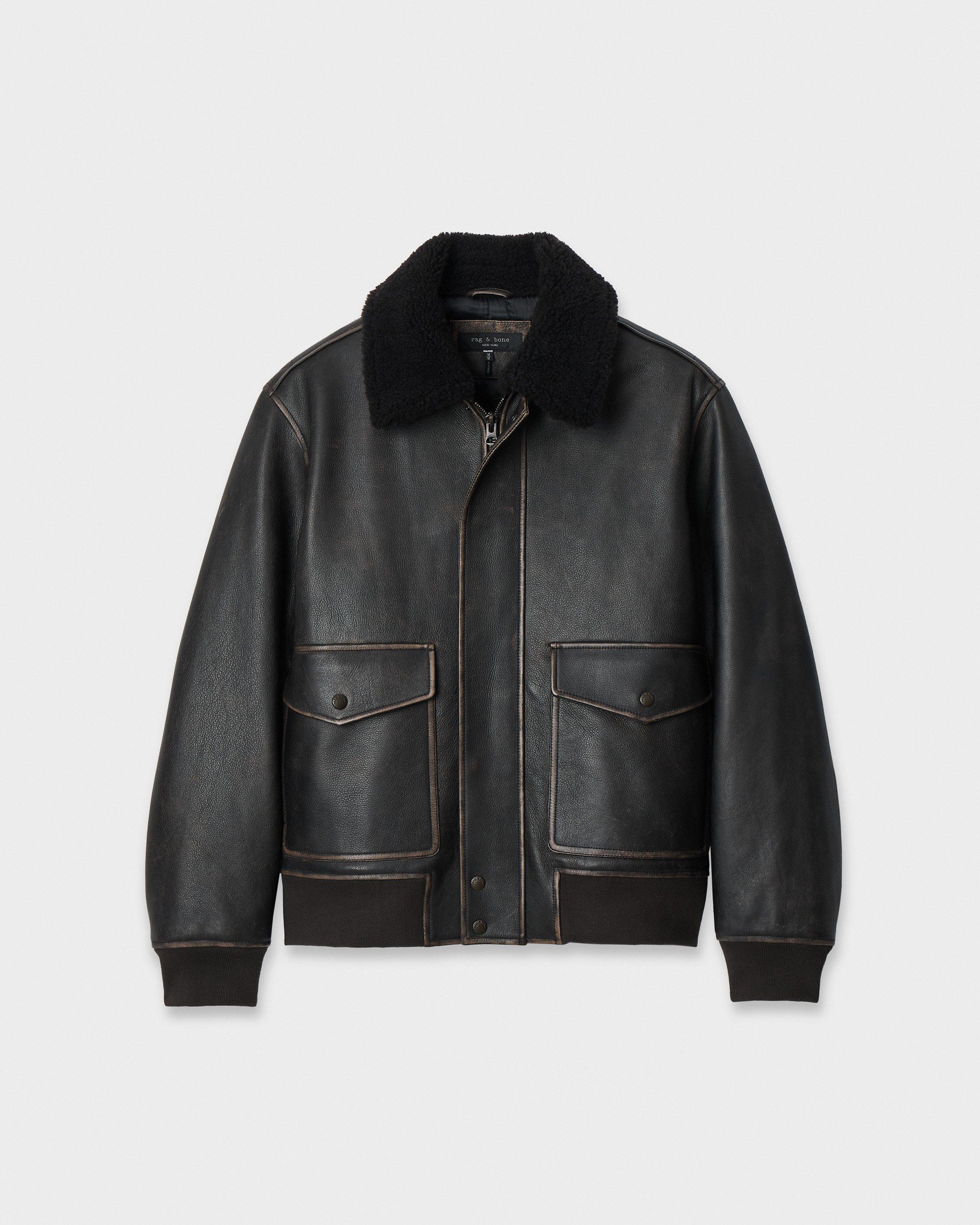 Manston Leather Flight Jacket image number 1