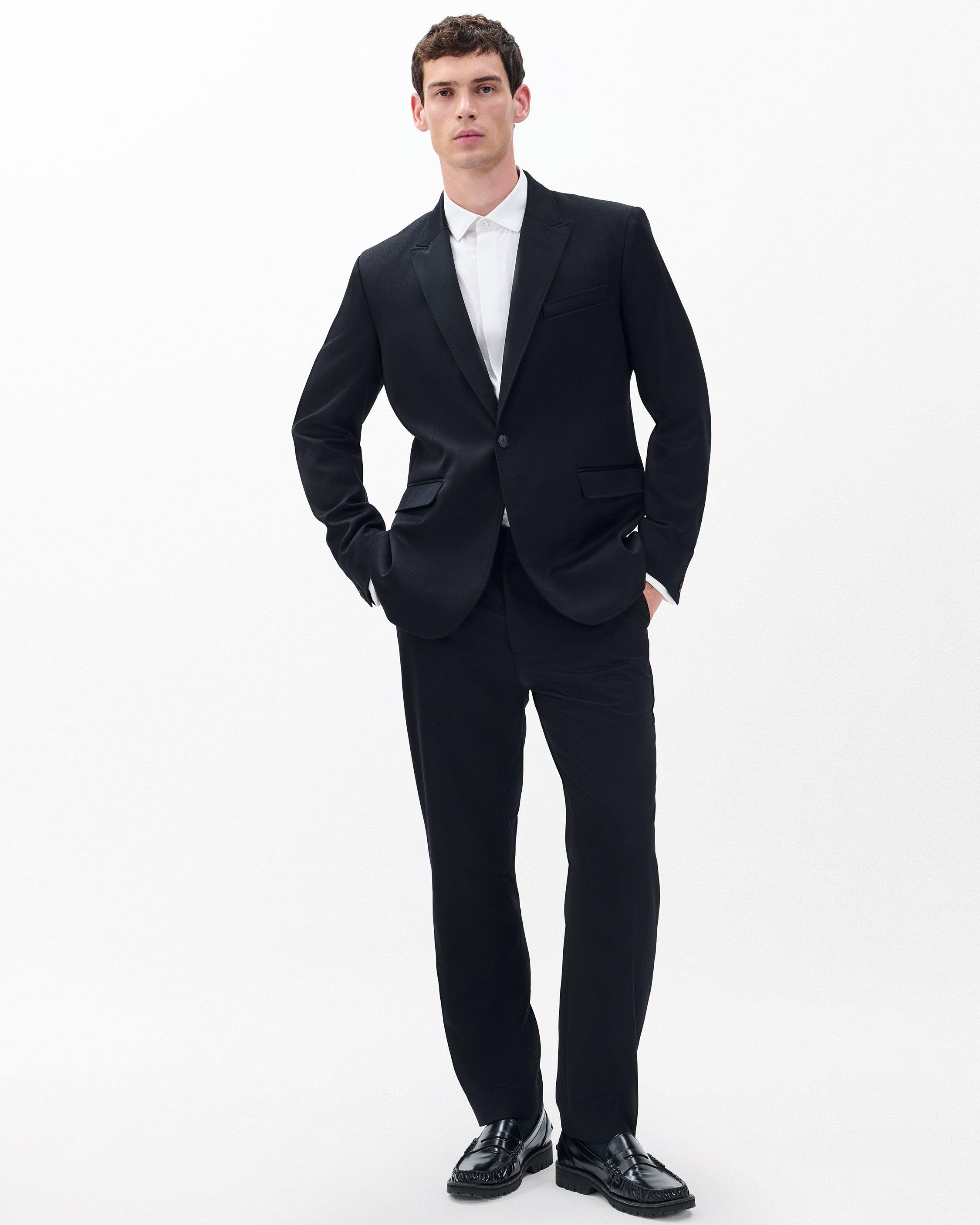 Butler British Wool Tuxedo Jacket image number 3