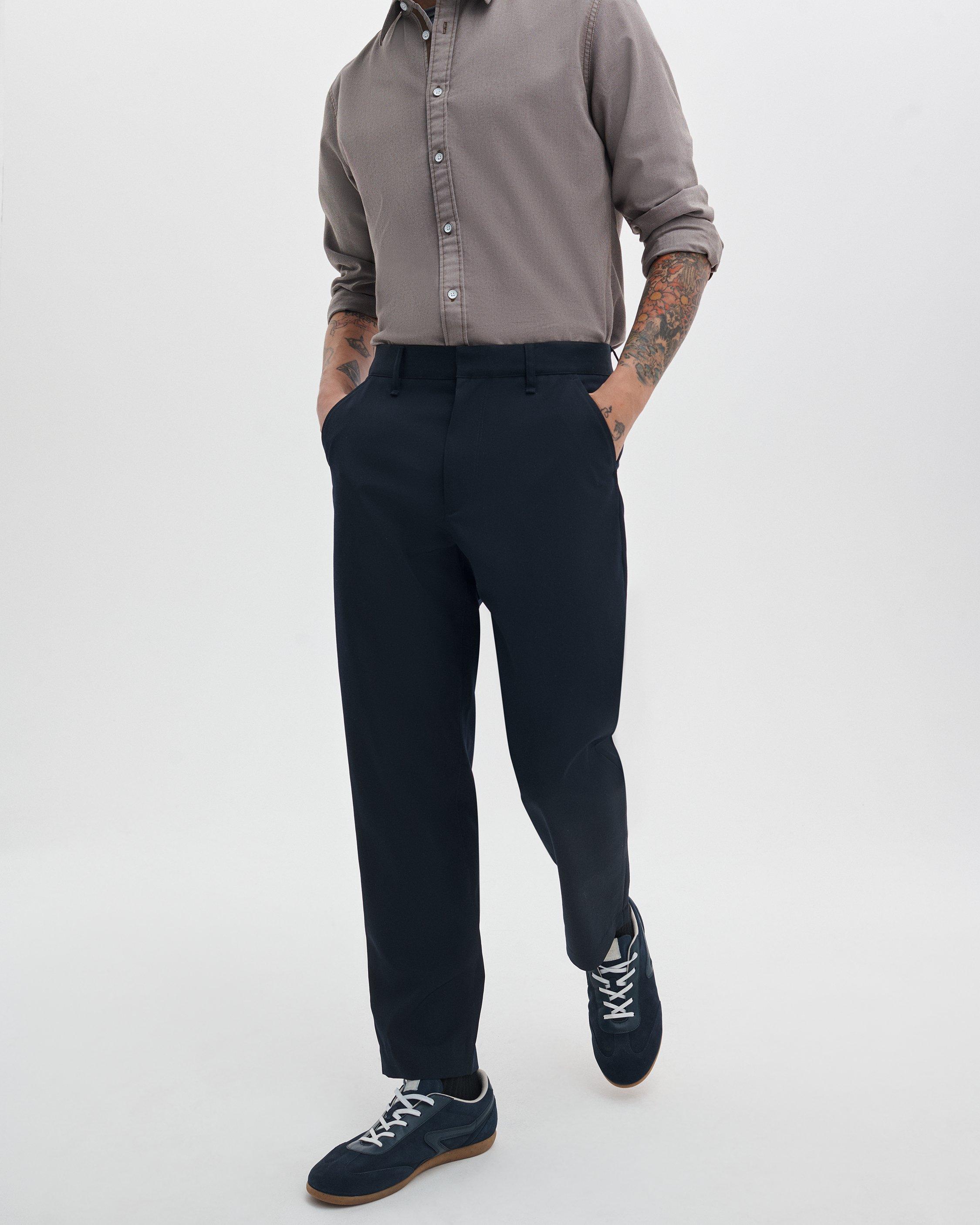 Evan Japanese Wool Gabardine Trousers image number 1