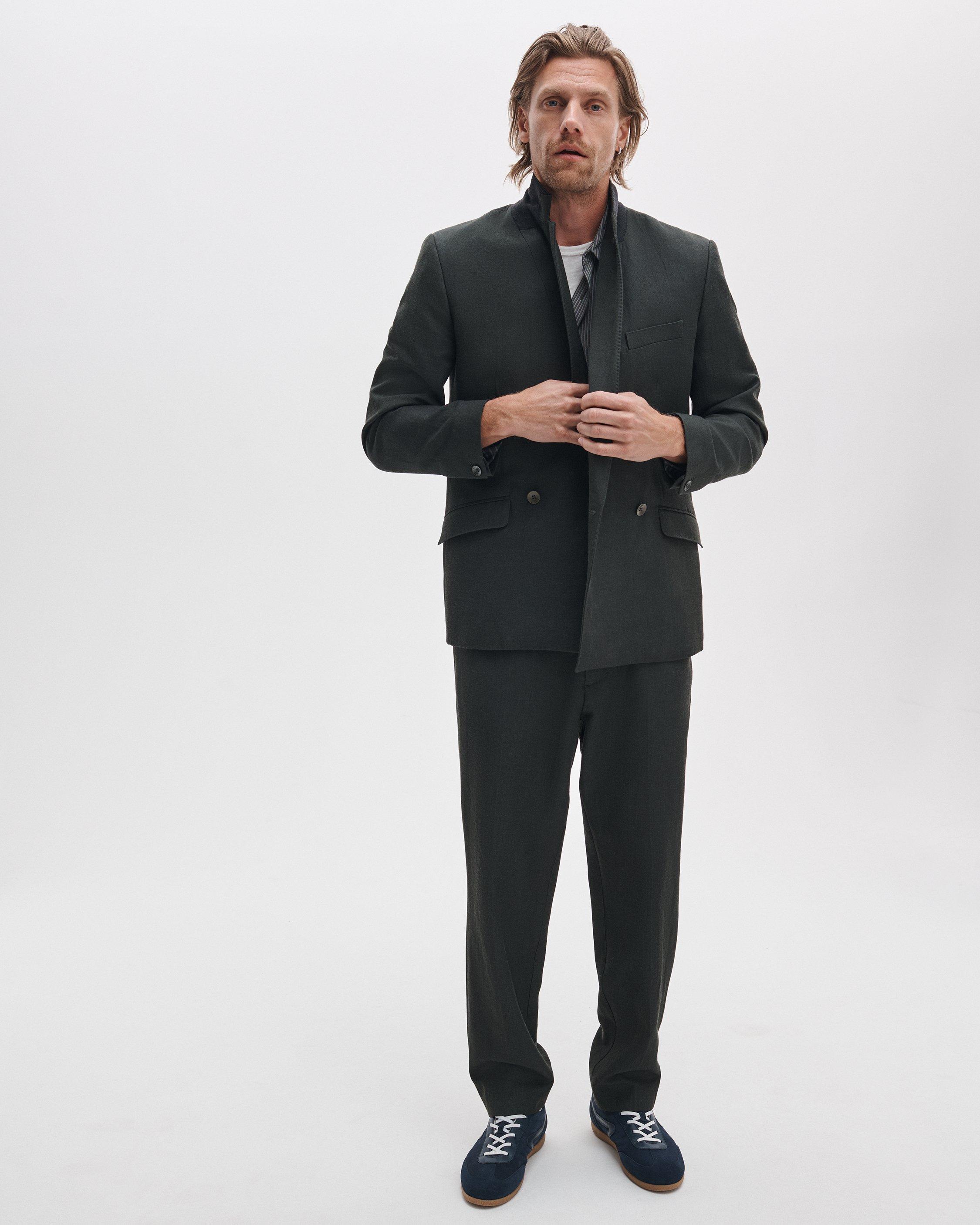 Conrad Italian Wool-Blend Trousers image number 1