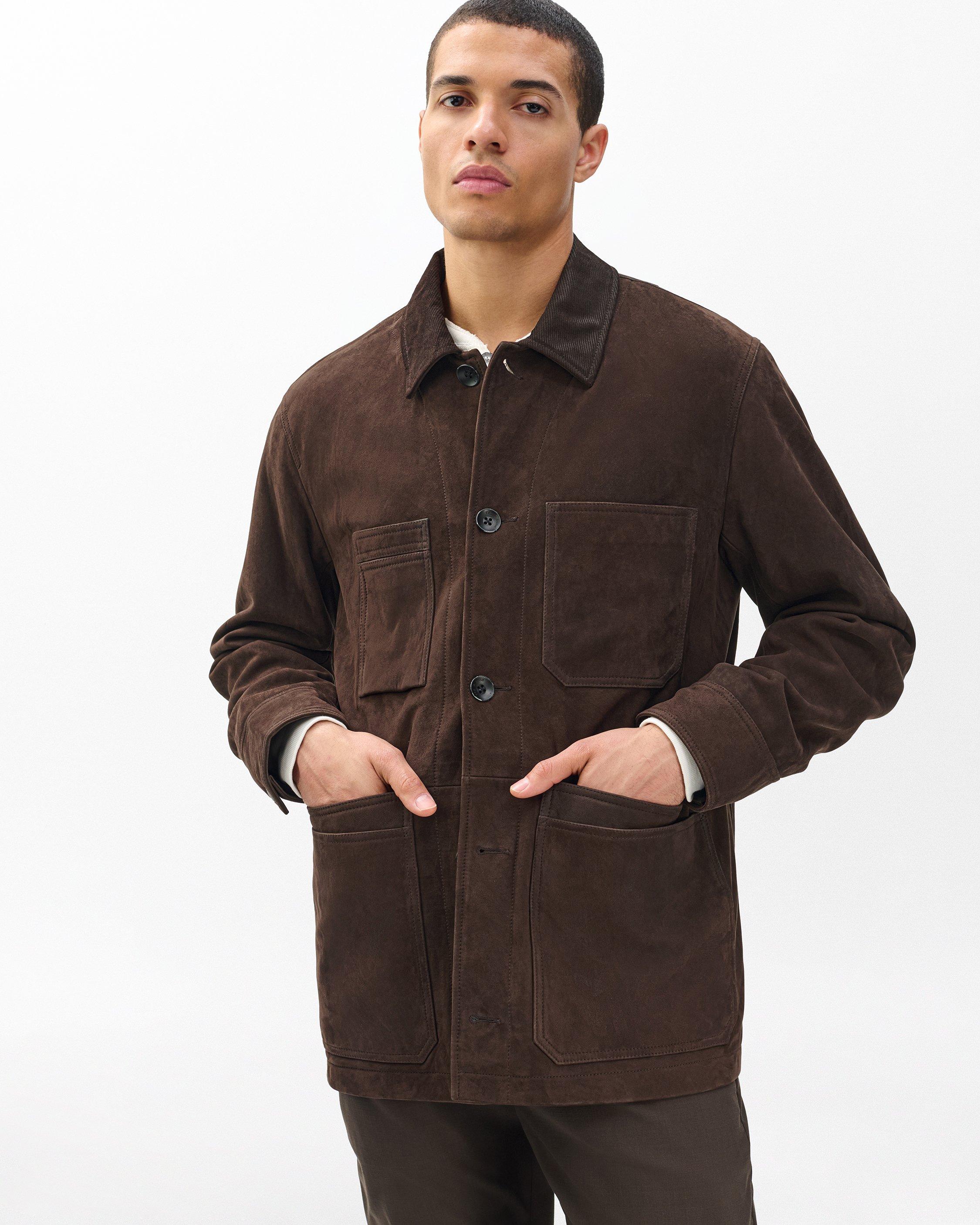 Graham Suede Chore Jacket image number 1