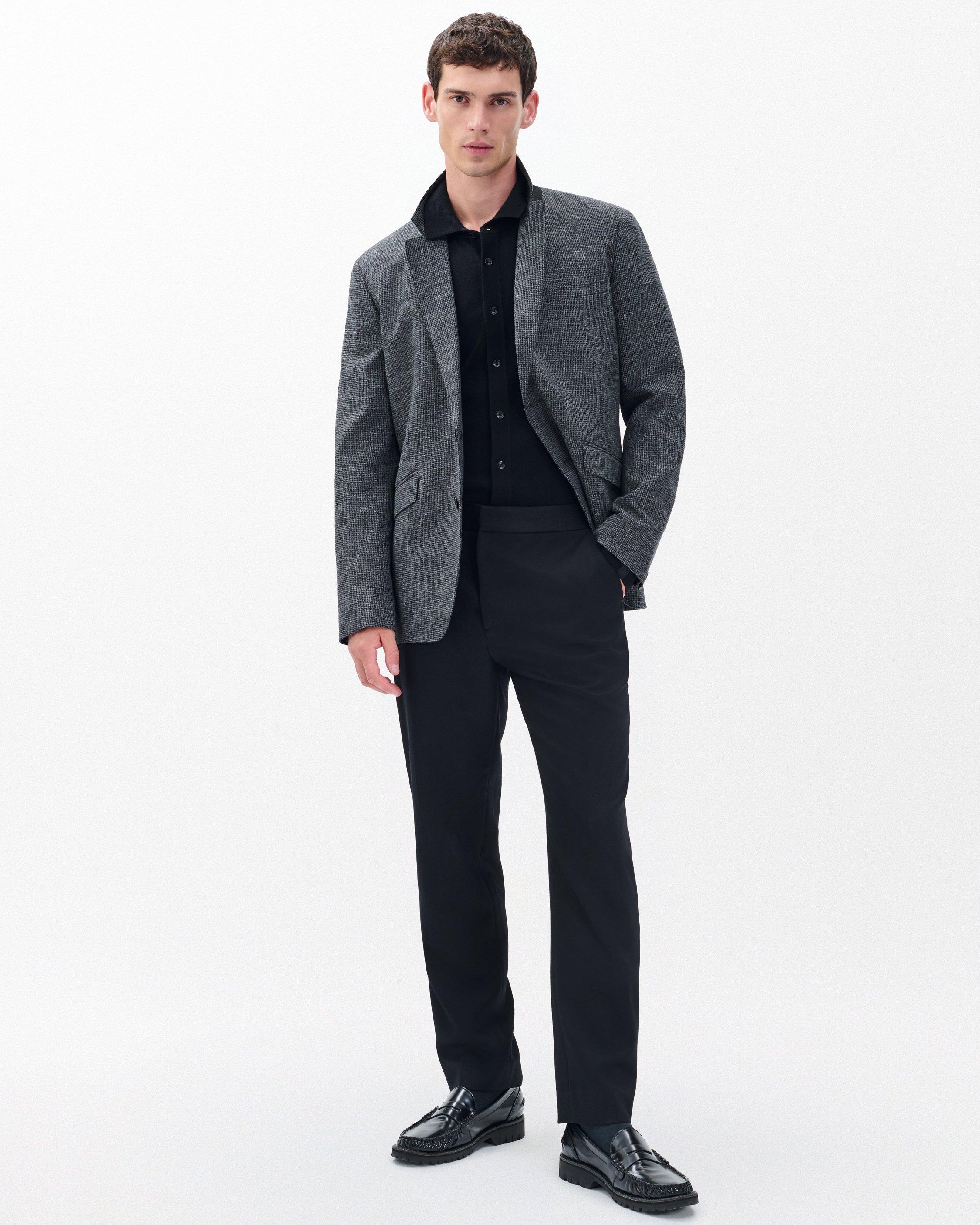 Evan British Wool Tuxedo Trousers image number 4