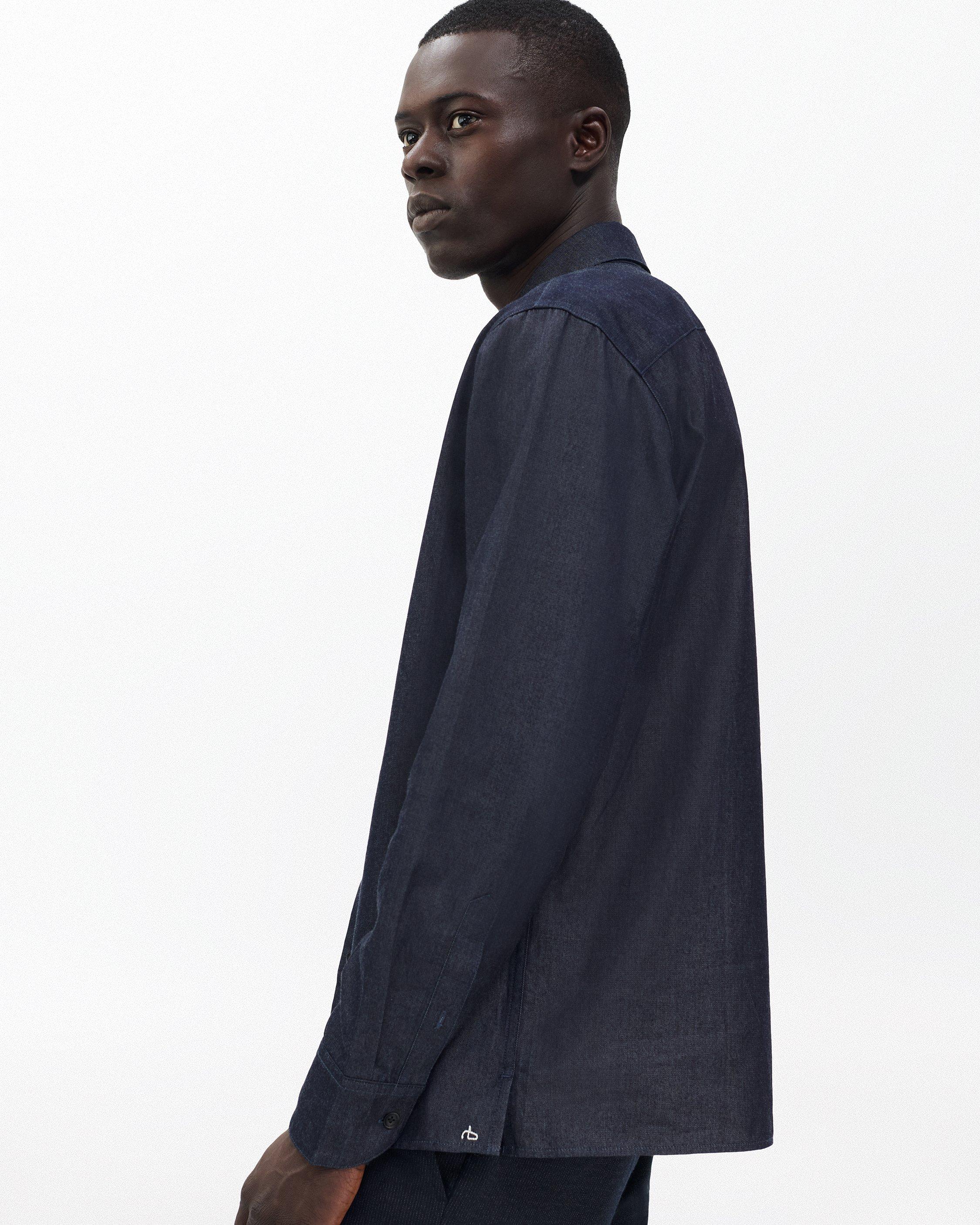 Dalton Japanese Denim Shirt image number 5