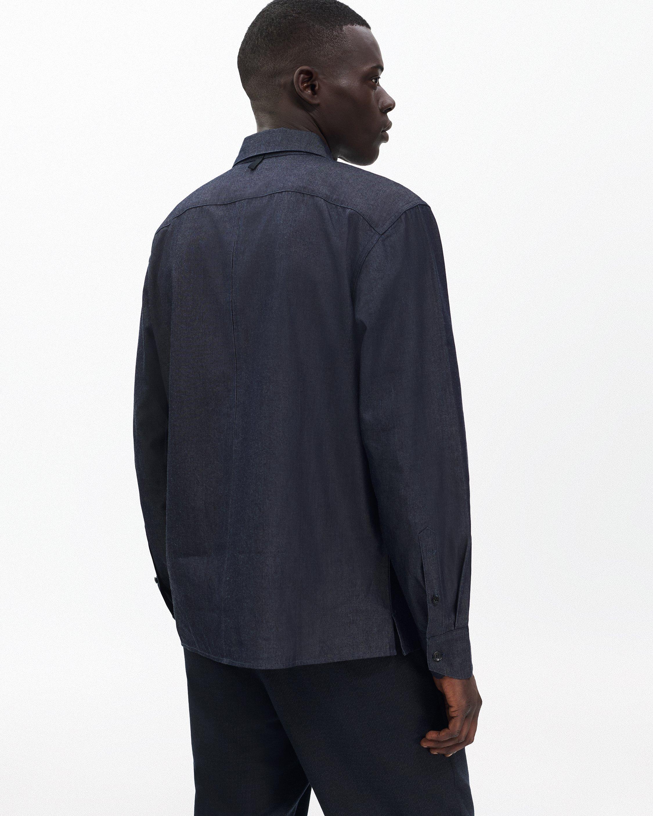 Dalton Japanese Denim Shirt image number 7