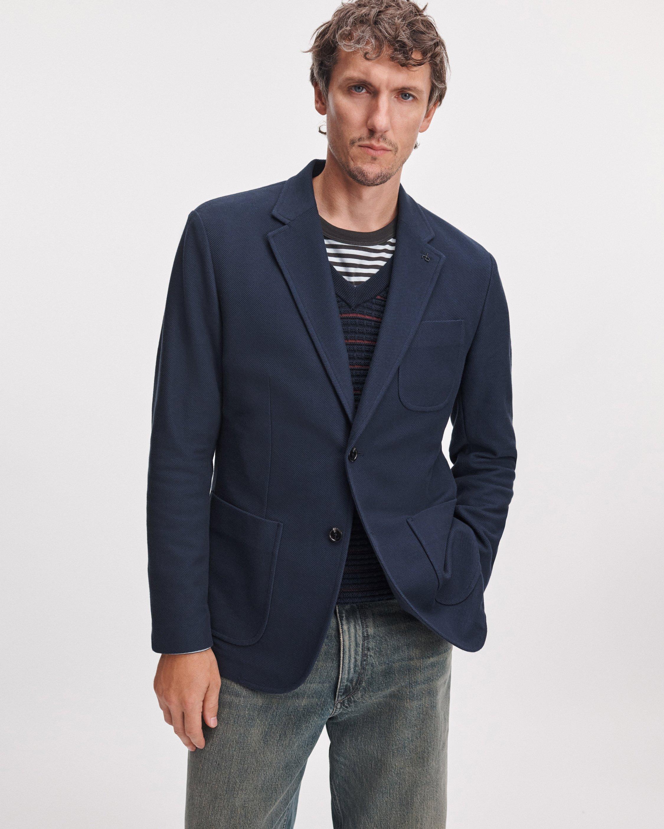 Becker Birdseye Piqu&eacute; Knit Sport Coat image number 2