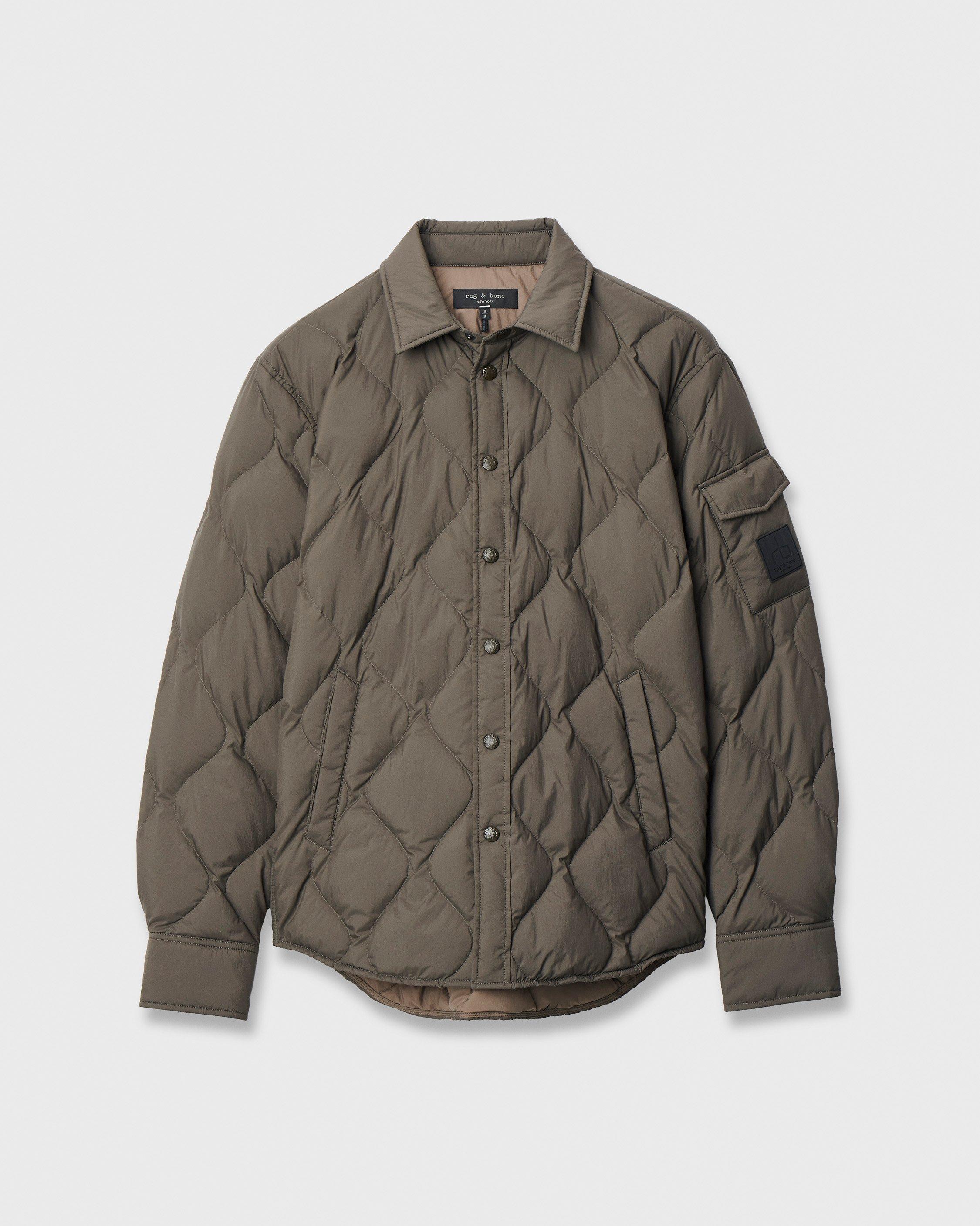 Dane Quilted Shirt Jacket
