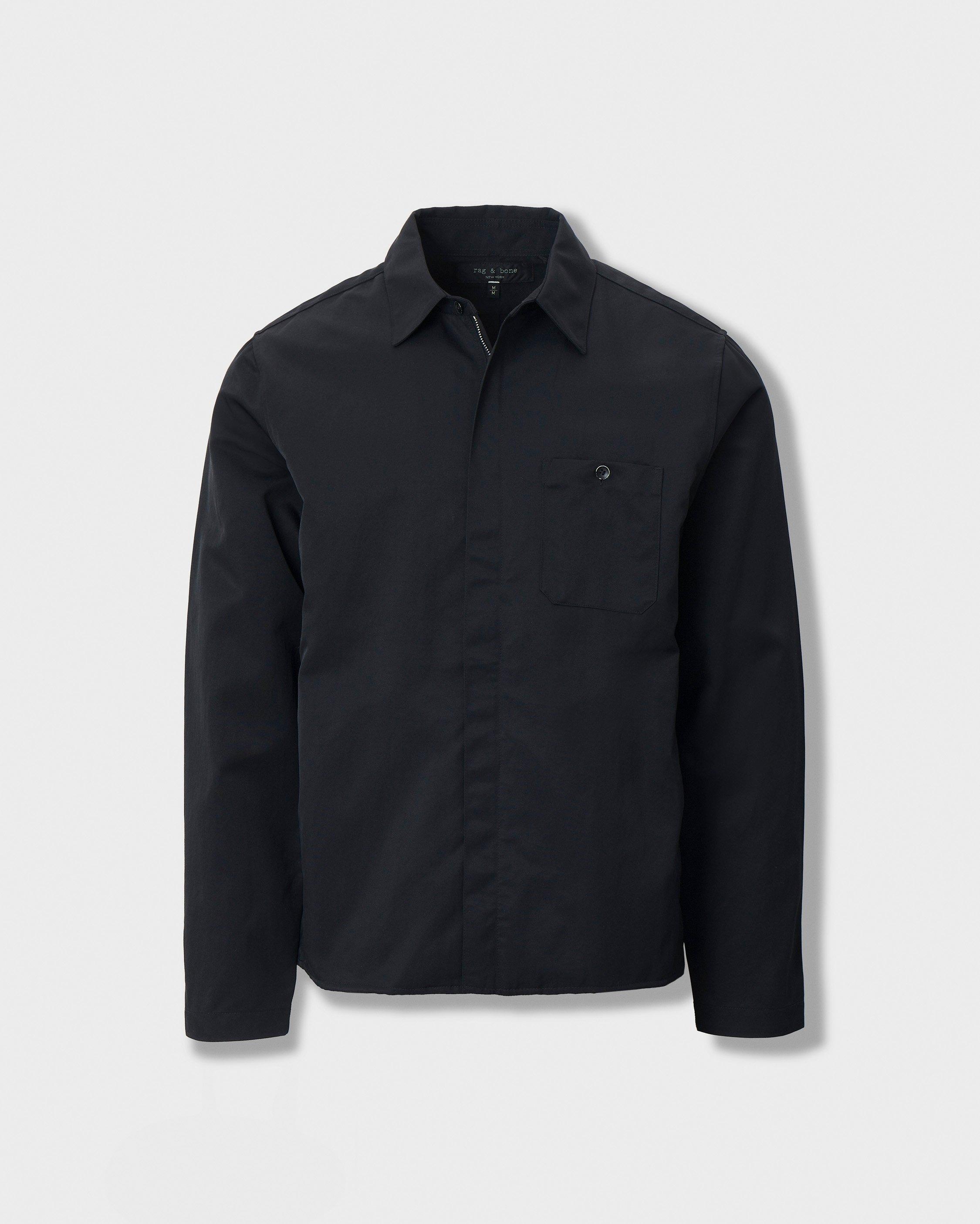 Karl Shirt Jacket - Black | rag & bone