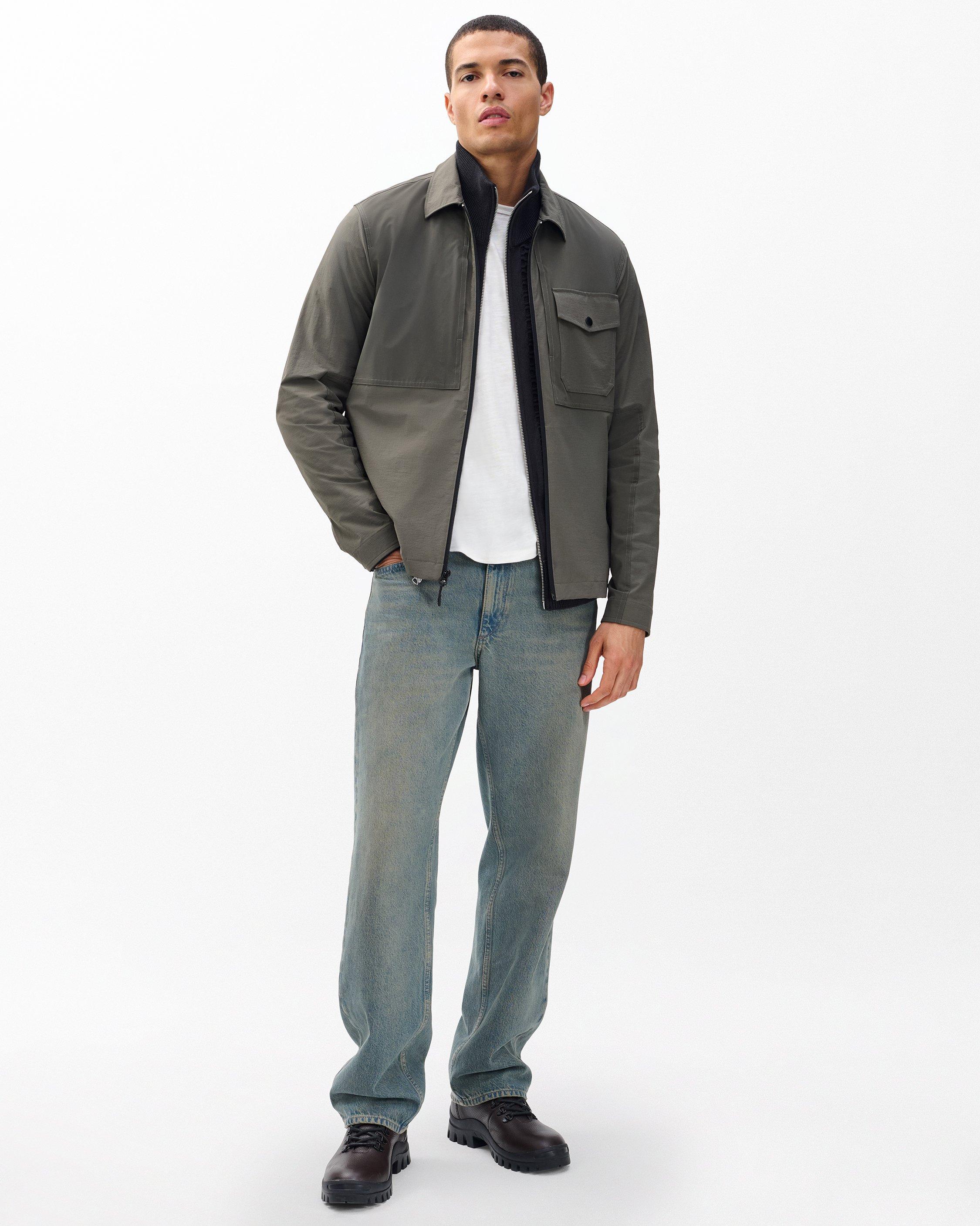 Stretch Ripstop Shirt Jacket image number 3