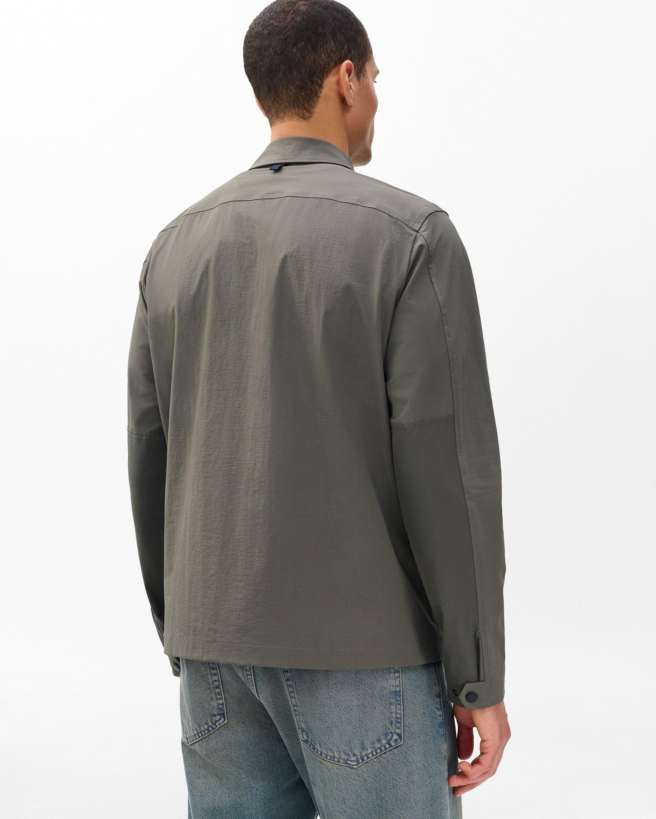 Stretch Ripstop Shirt Jacket - Dark Shadow | rag & bone