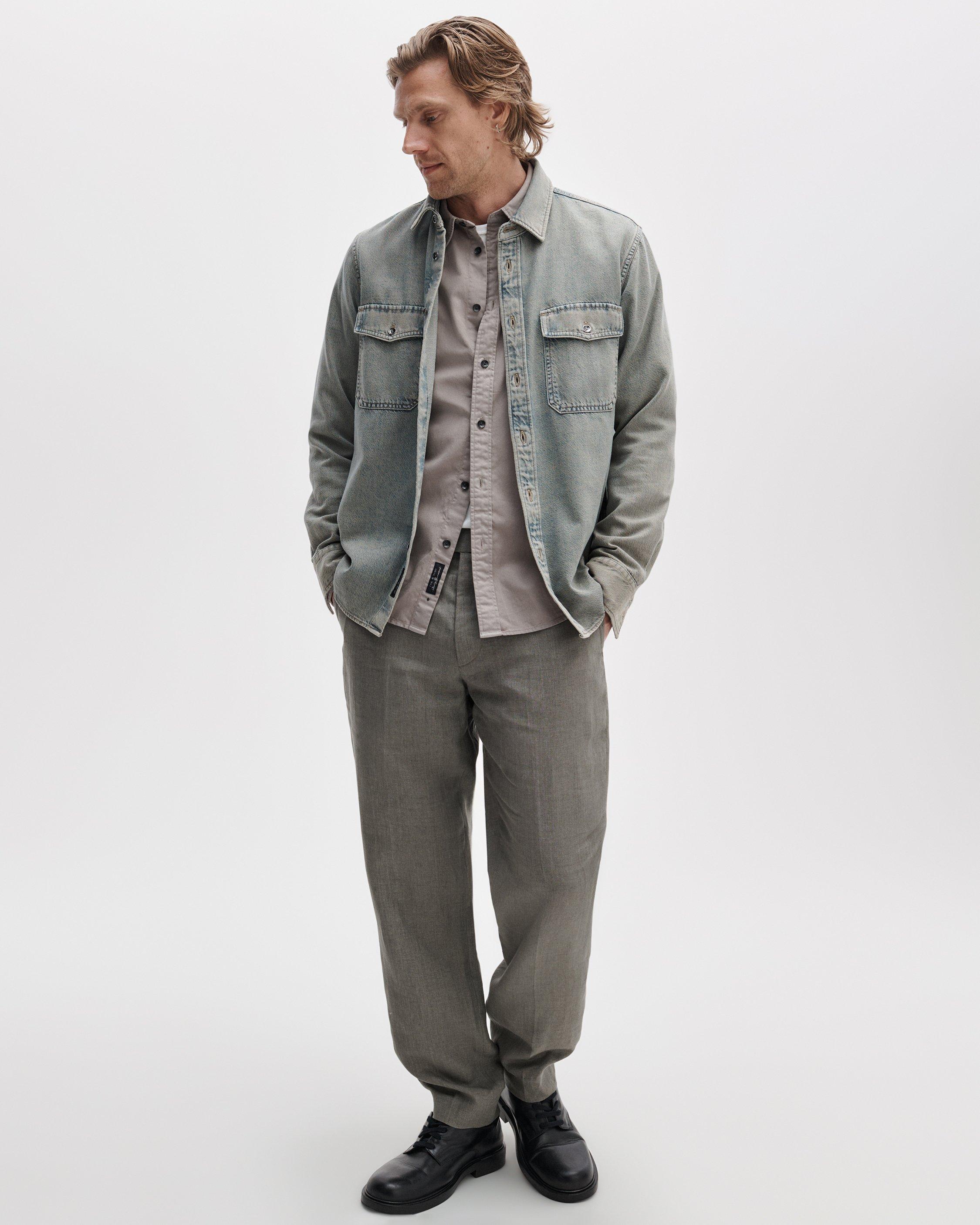 Evan Linen Trousers image number 1