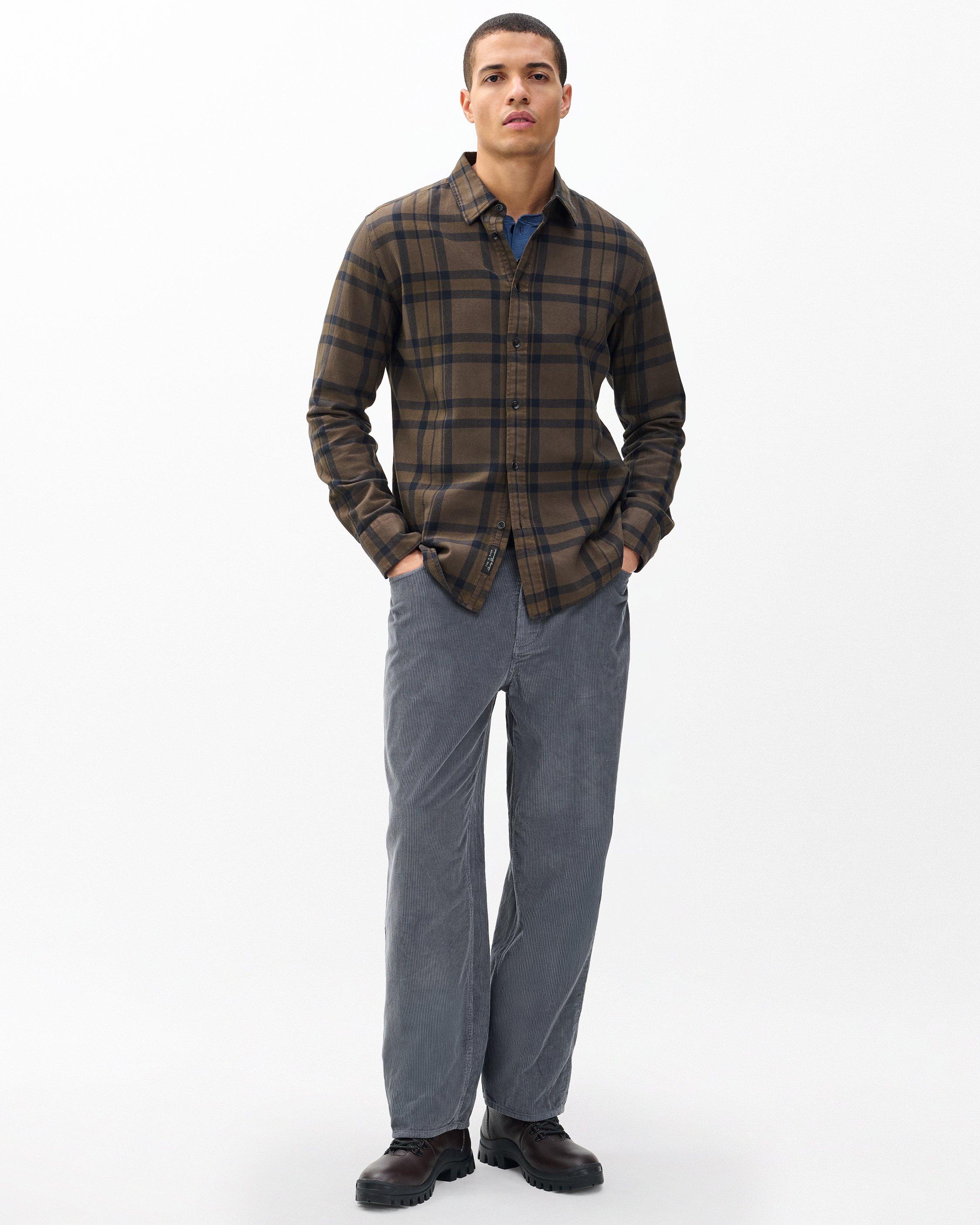 rbBAGGY Fit Corduroy Pants image number 3