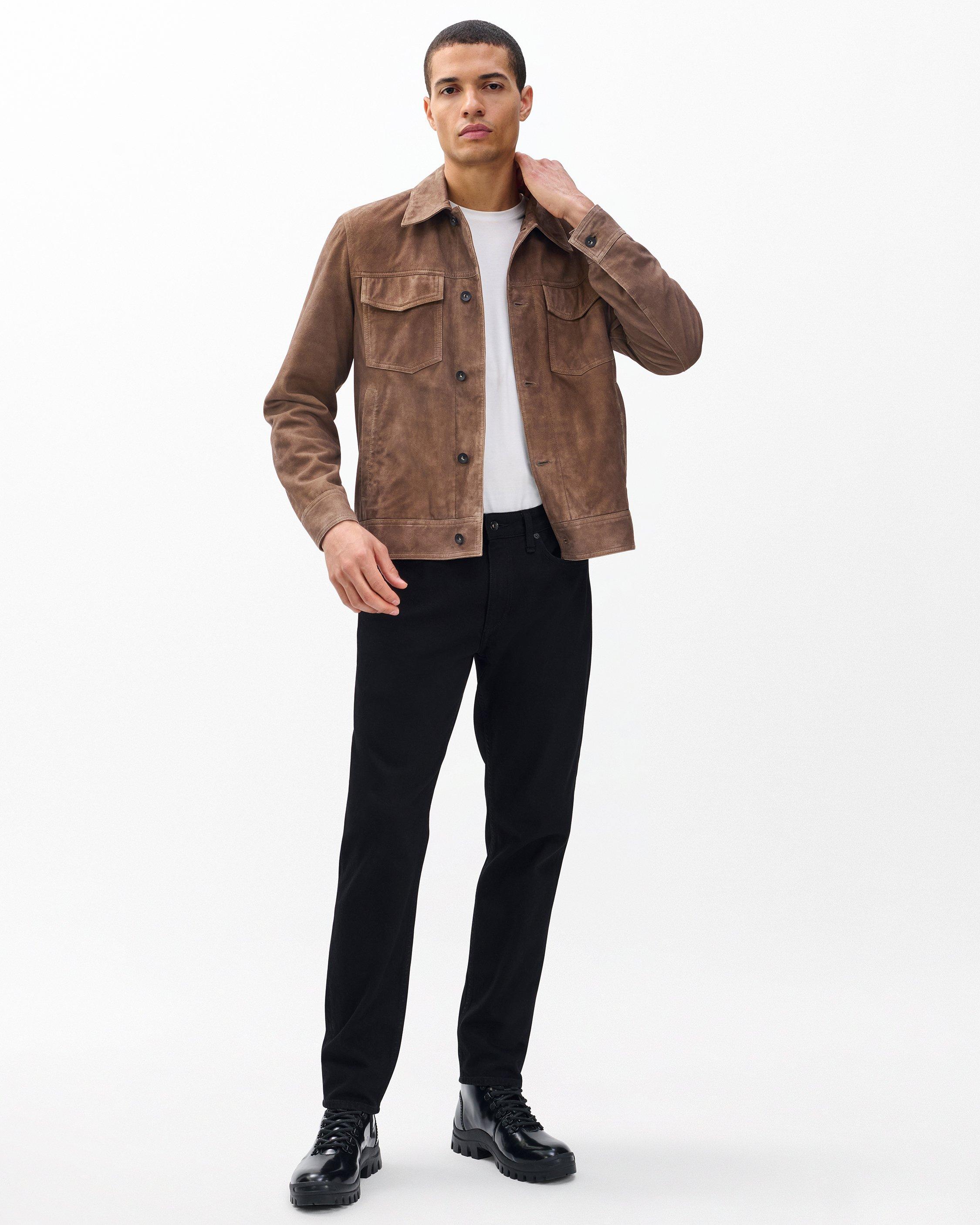 rb Suede Trucker Jacket image number 7