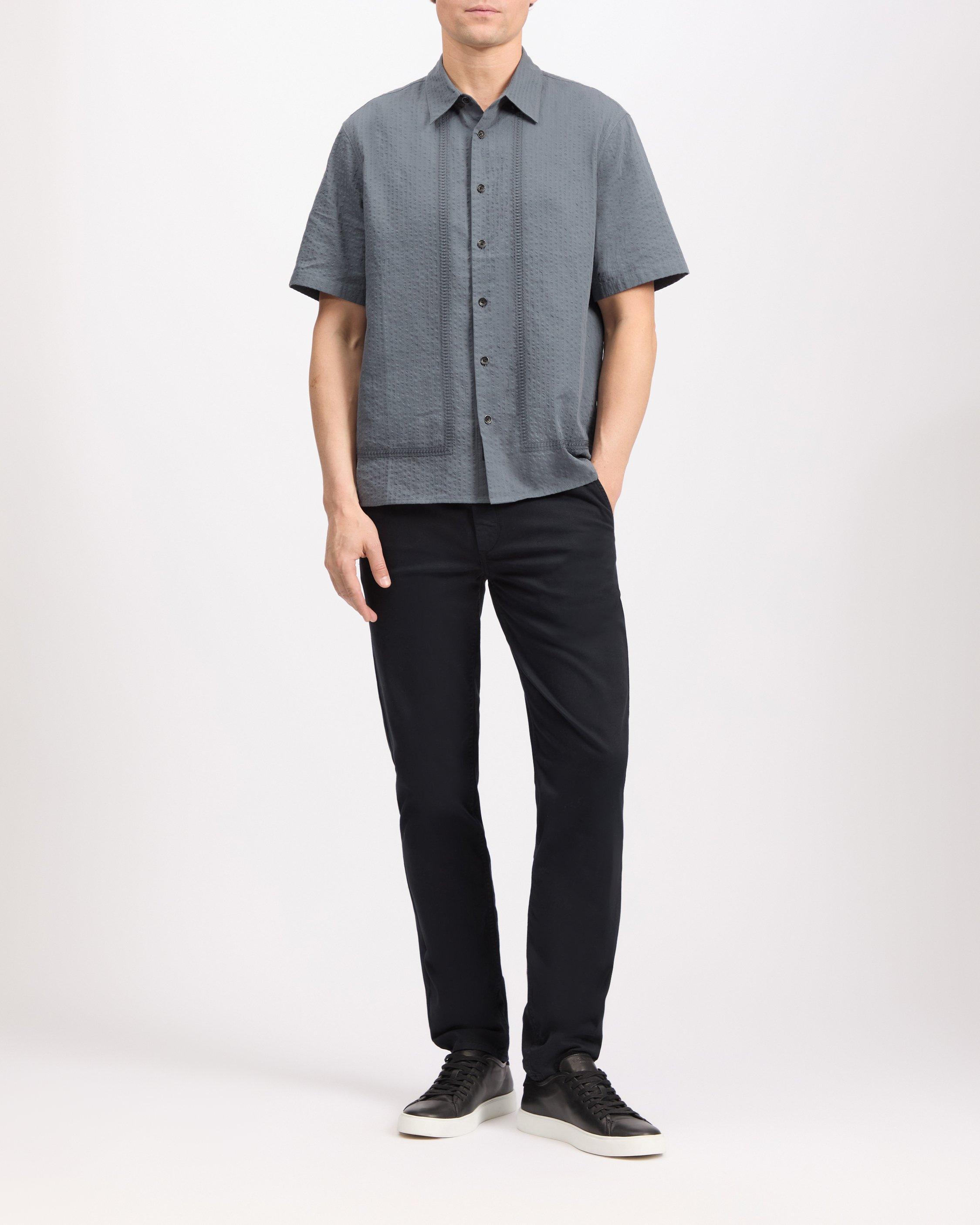 Danny Embroidered Cotton Shirt image number 1