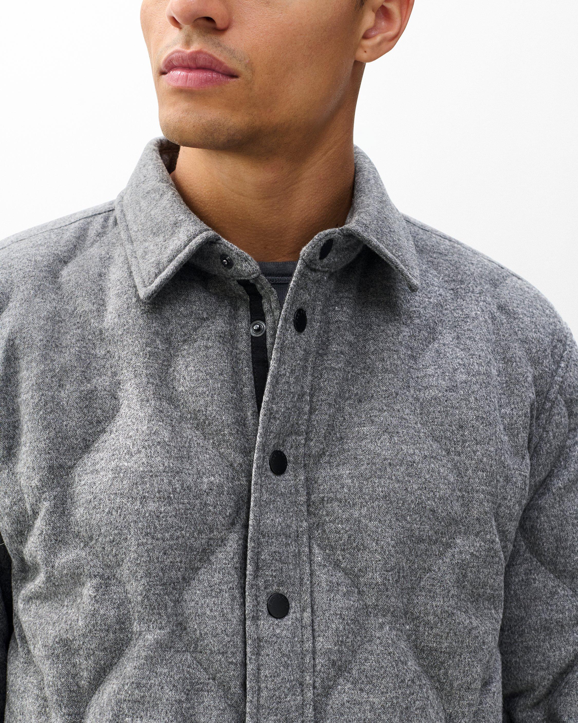 Dane Wool-Cashmere Quilted Shirt Jacket image number 6