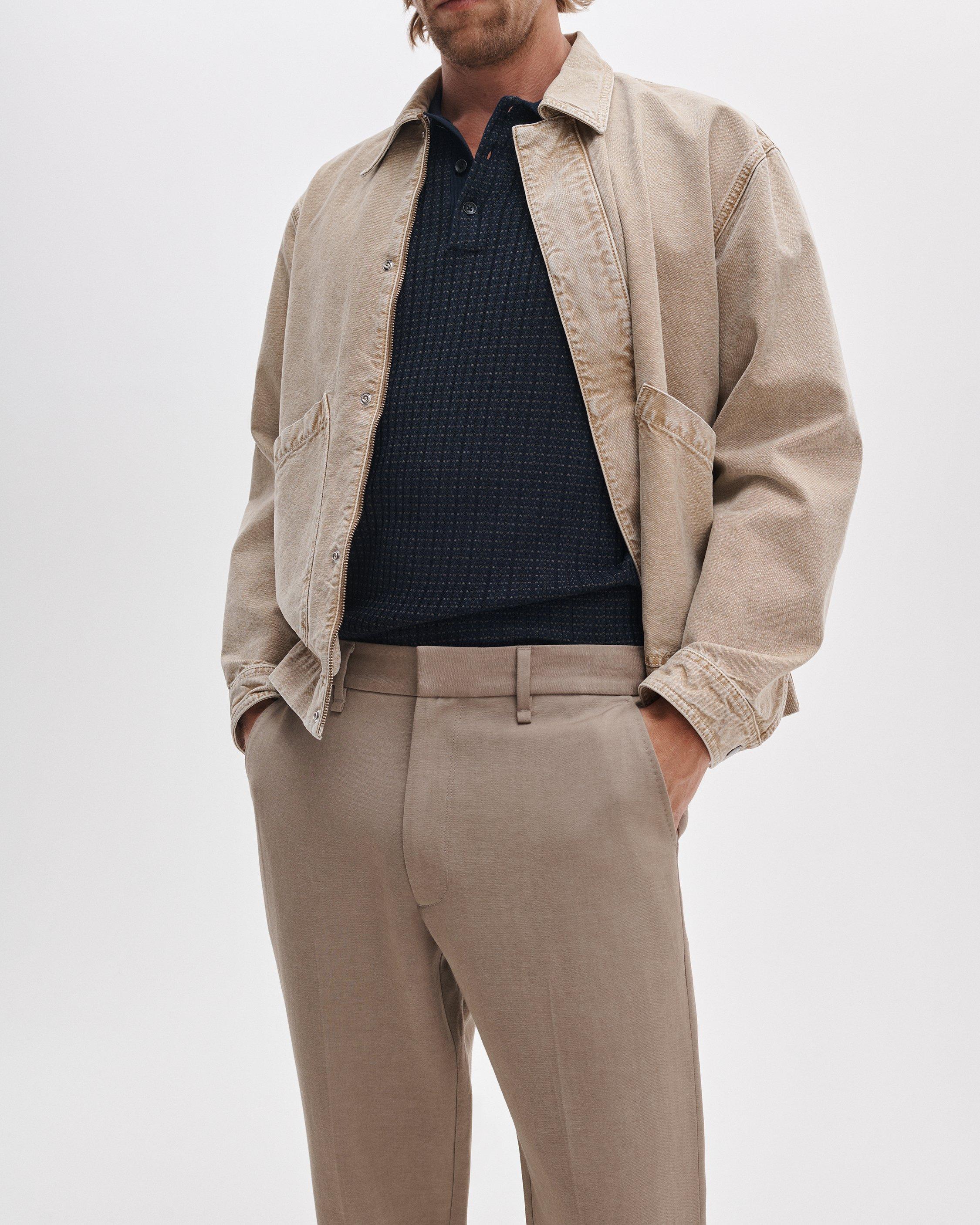 Evan Italian Wool-Blend Trousers image number 3