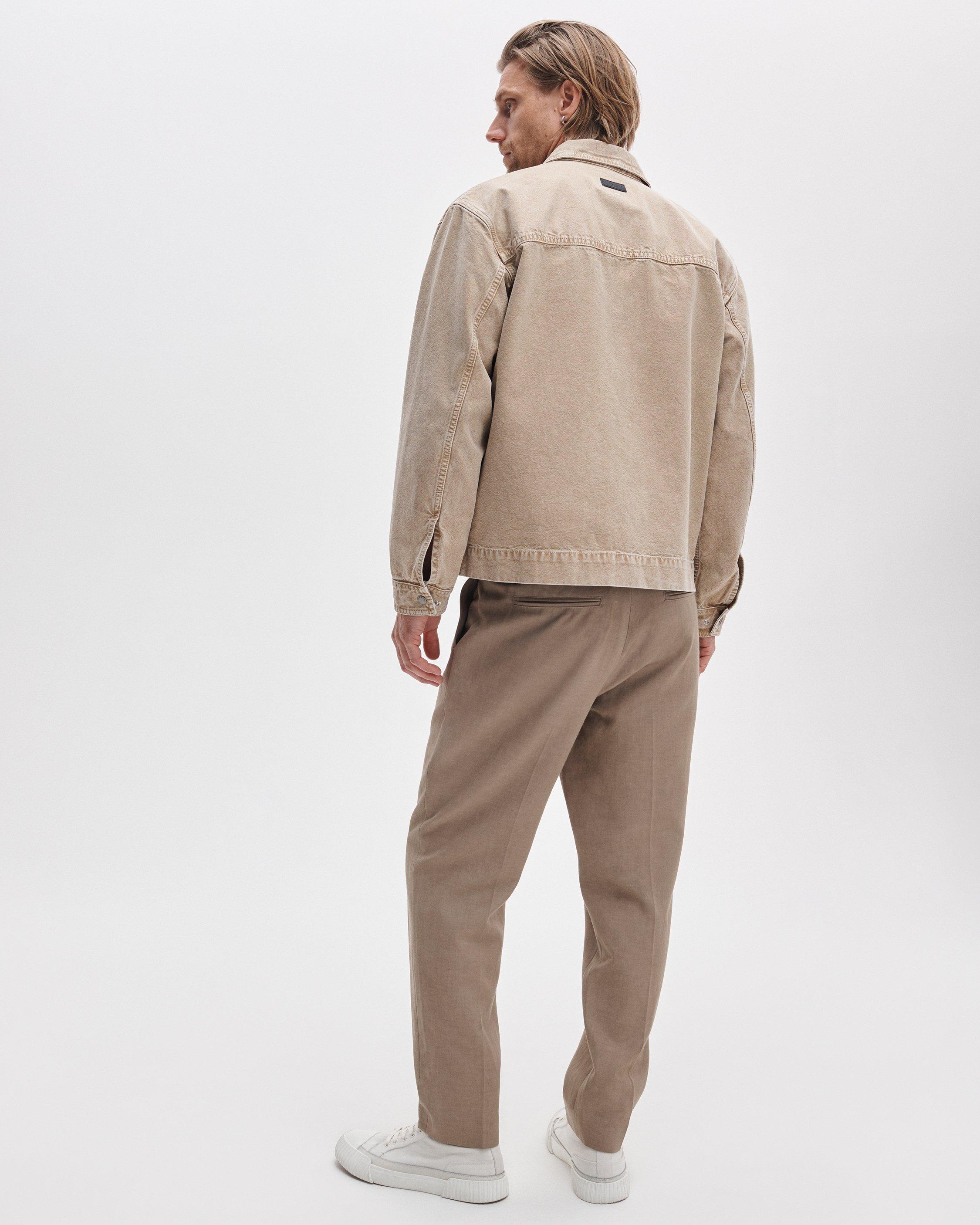 Evan Italian Wool-Blend Trousers image number 5