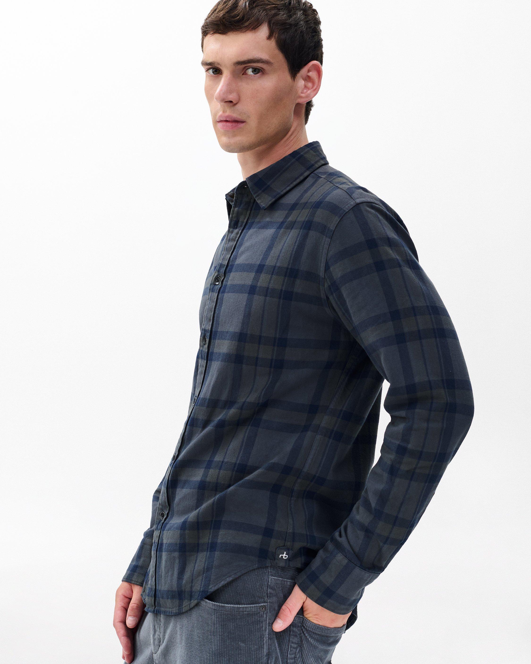 ロンハーマン　RHC　cashmere flannel shirt QSM35LW192_SLR_FL-F_grande.jpg