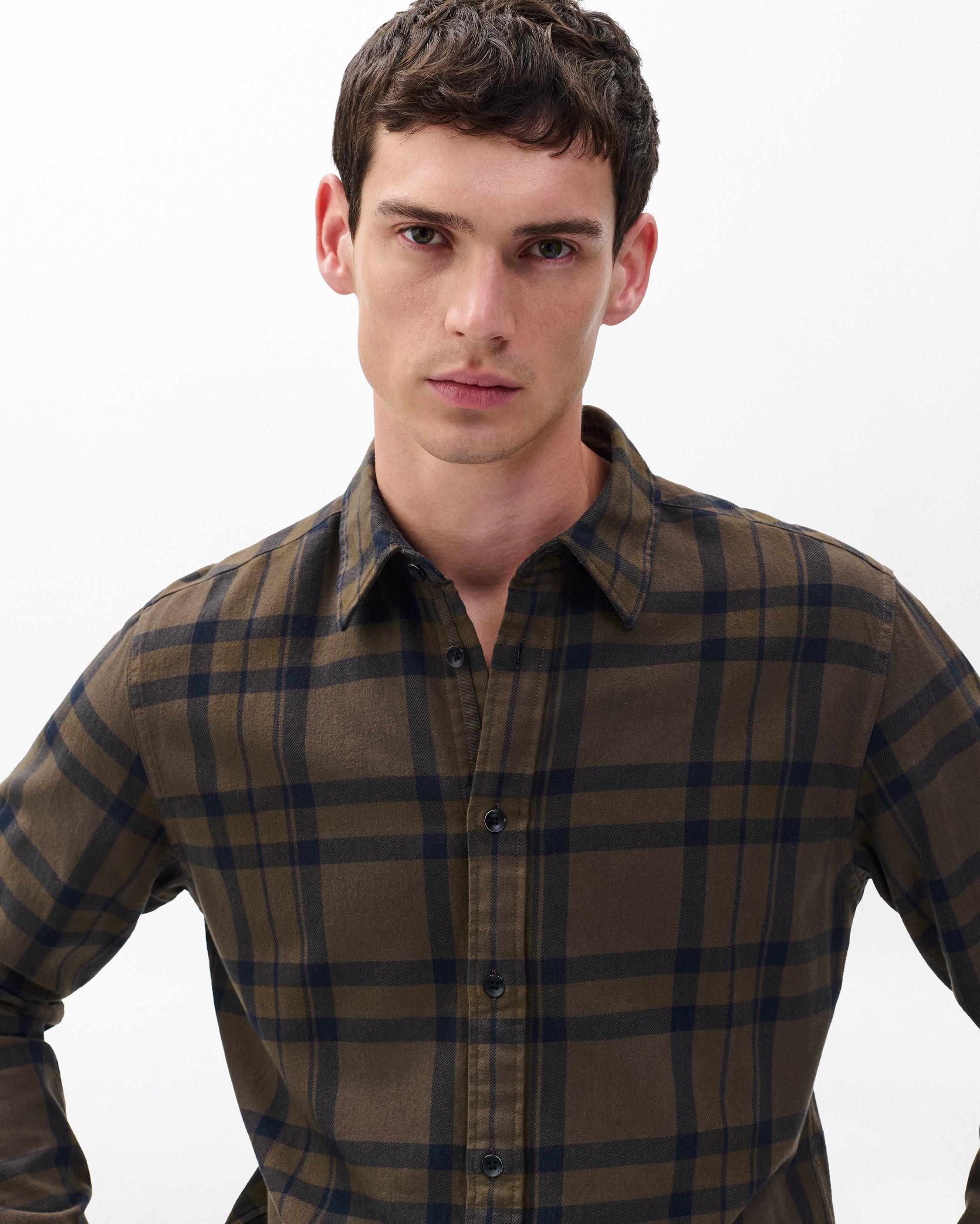 Tomlin Plaid Flannel Shirt image number 4