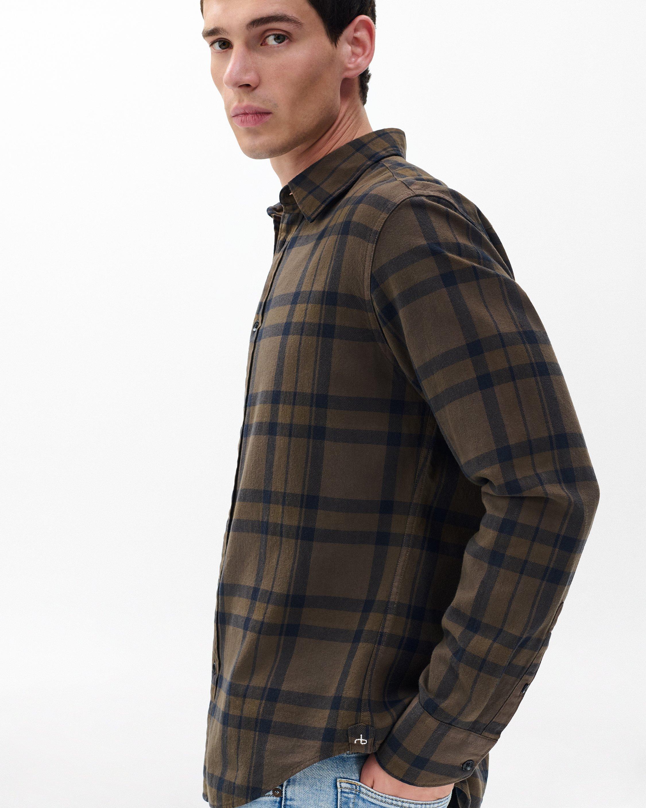 Tomlin Plaid Flannel Shirt image number 5