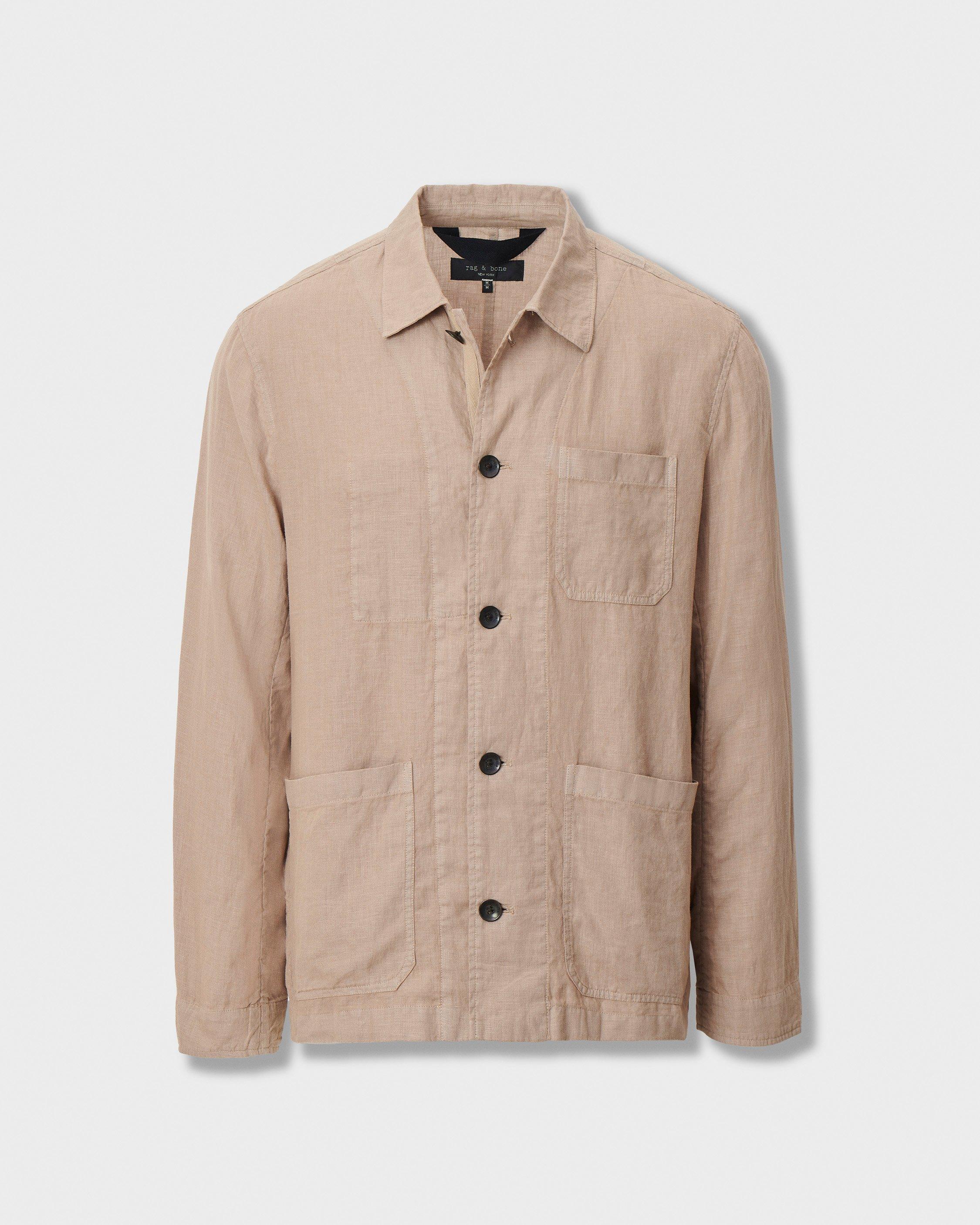 Evan Linen Chore Jacket image number 2