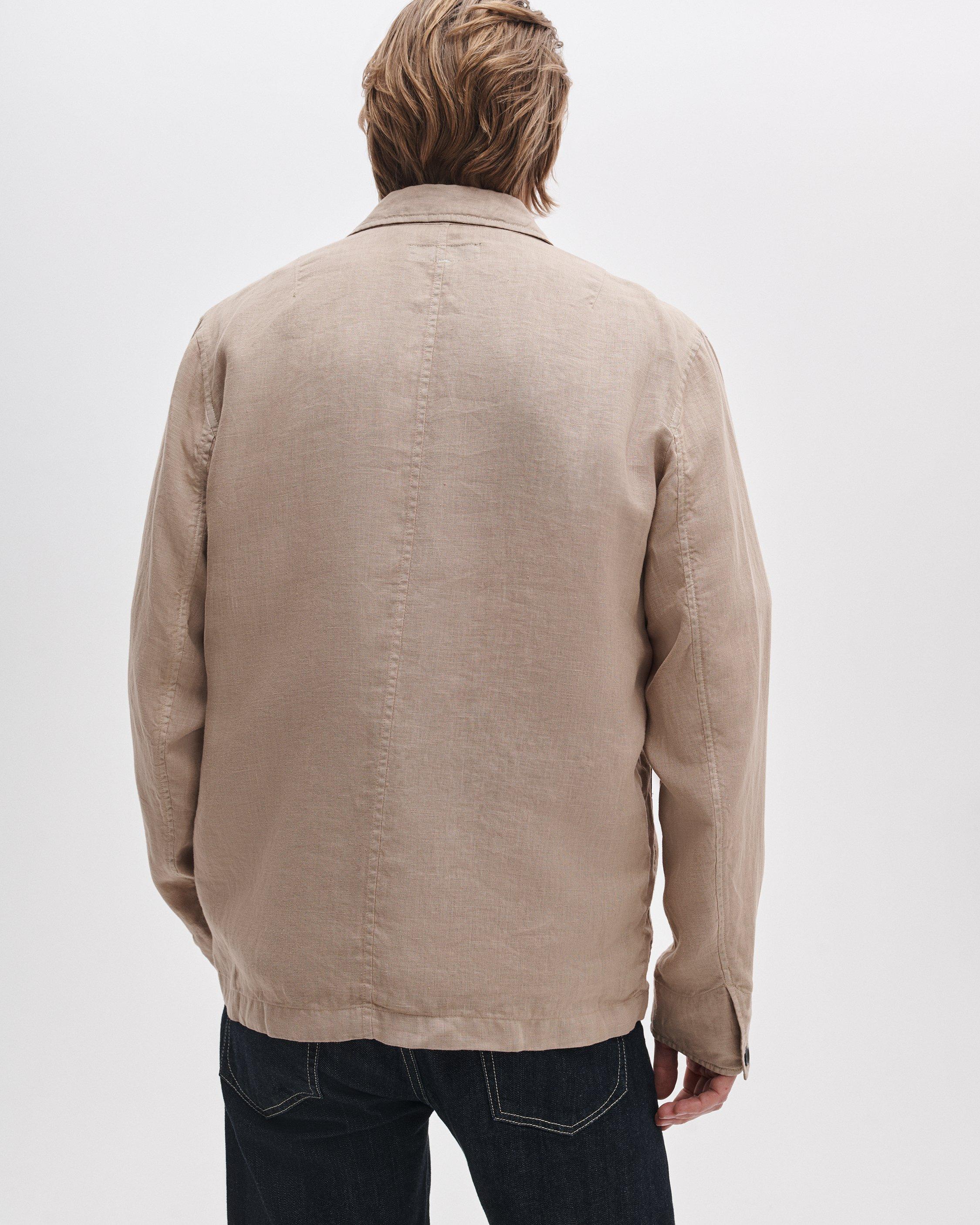 Evan Linen Chore Jacket image number 5