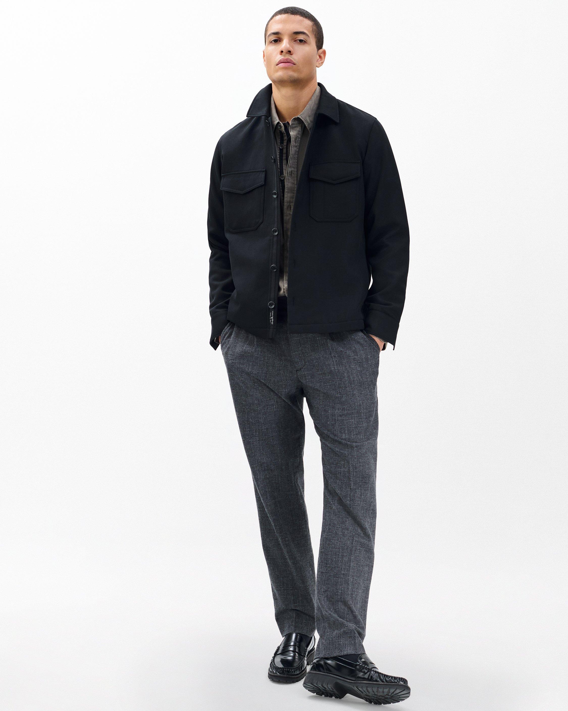 ジャケット・アウター POLYPLOID Bandcollar Wool Shirt Jacket 楽天市場】[P10倍]POLYPLOID : TRUCKER JACKET B : B-2-006-033