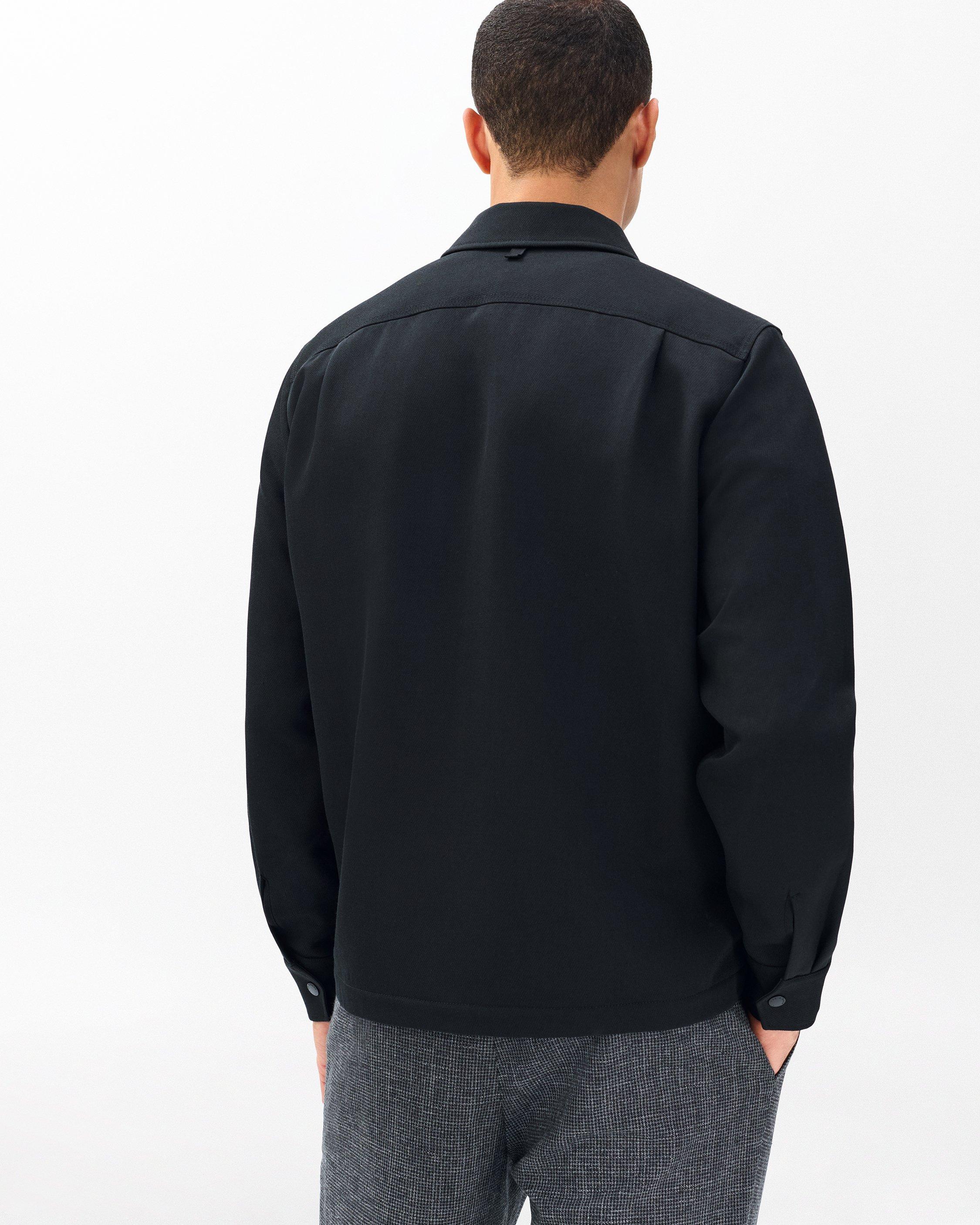 Hyde Italian Twill Shirt Jacket - Black | rag & bone