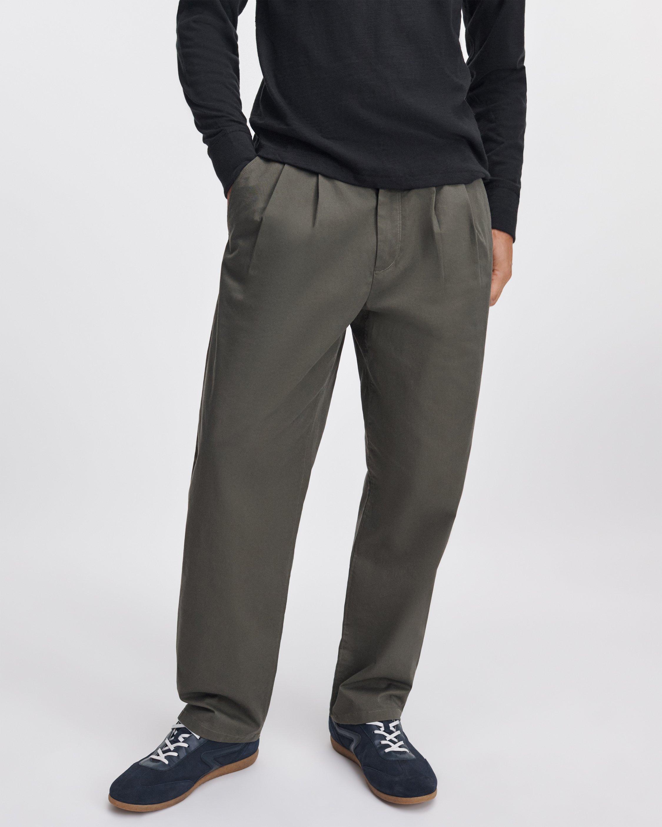 rb Baggy Twill Pleated Chino image number 3
