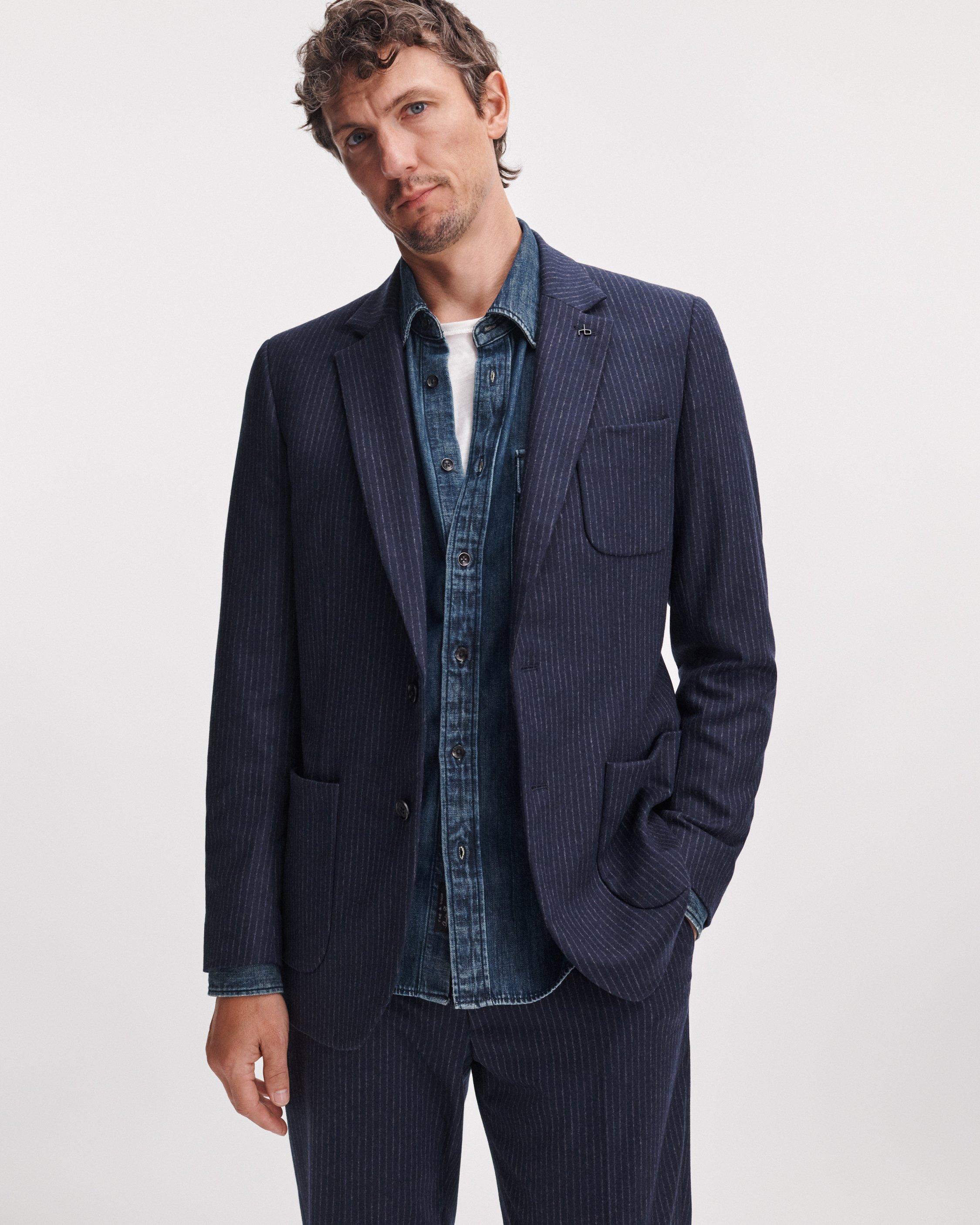 Ashcroft Chalk Stripe Jacket image number 2
