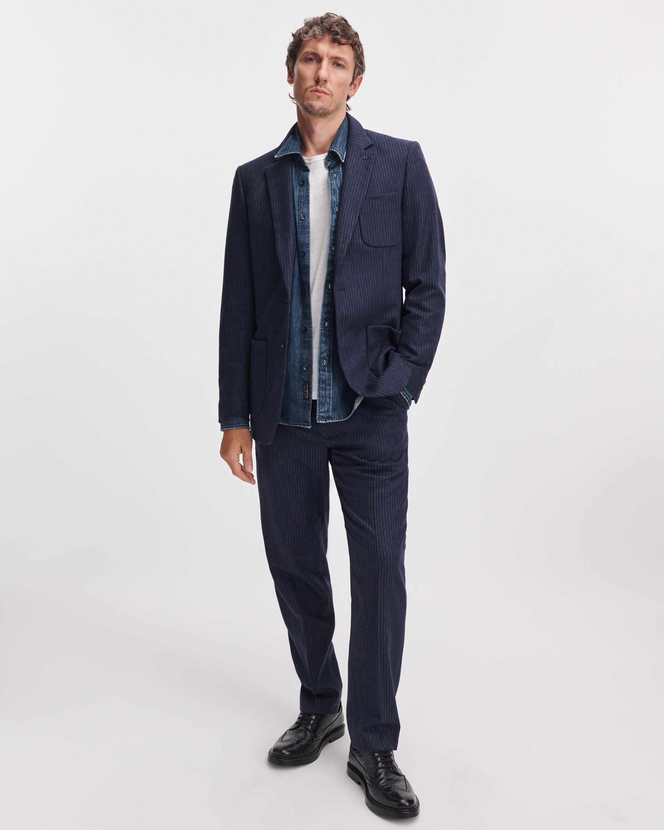 Ashcroft Chalk Stripe Jacket image number 3