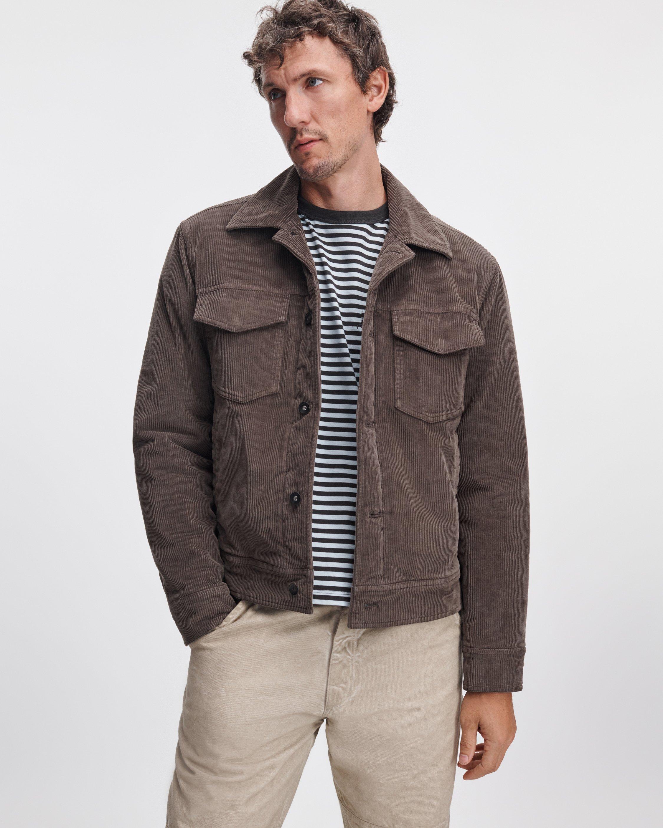 rb Corduroy Trucker Jacket image number 2
