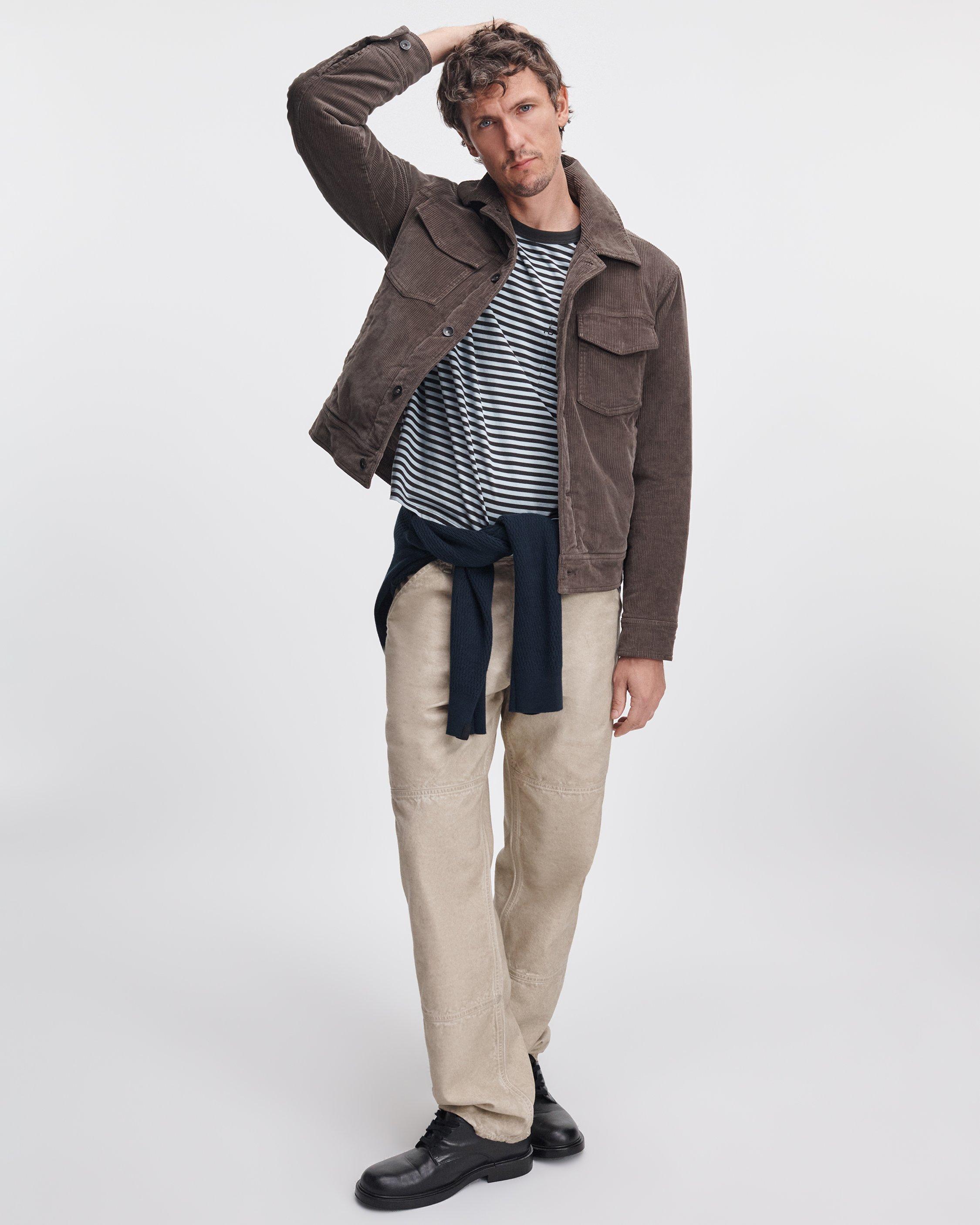 rb Corduroy Trucker Jacket image number 3