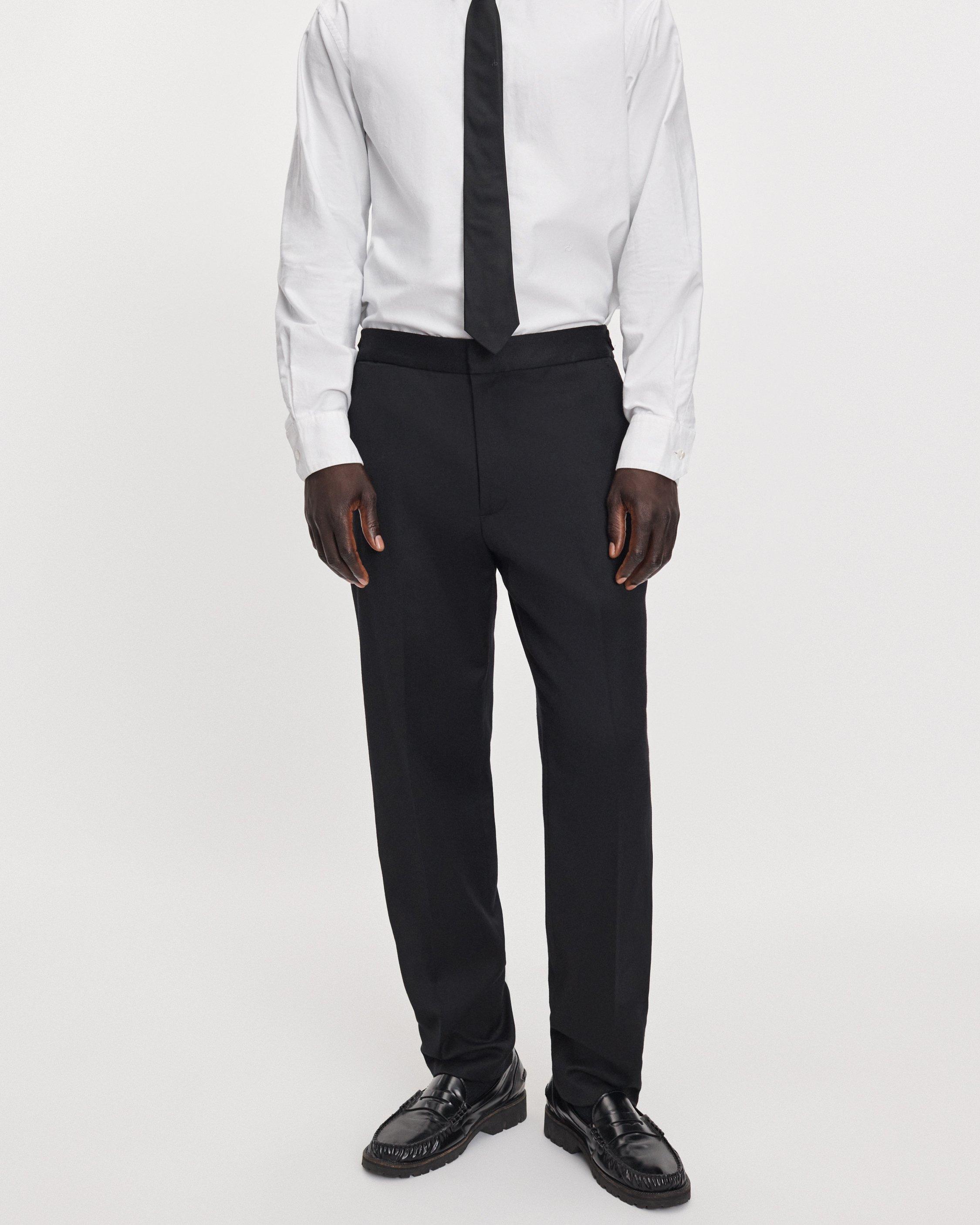 Ashcroft Wool Tuxedo Trouser image number 2