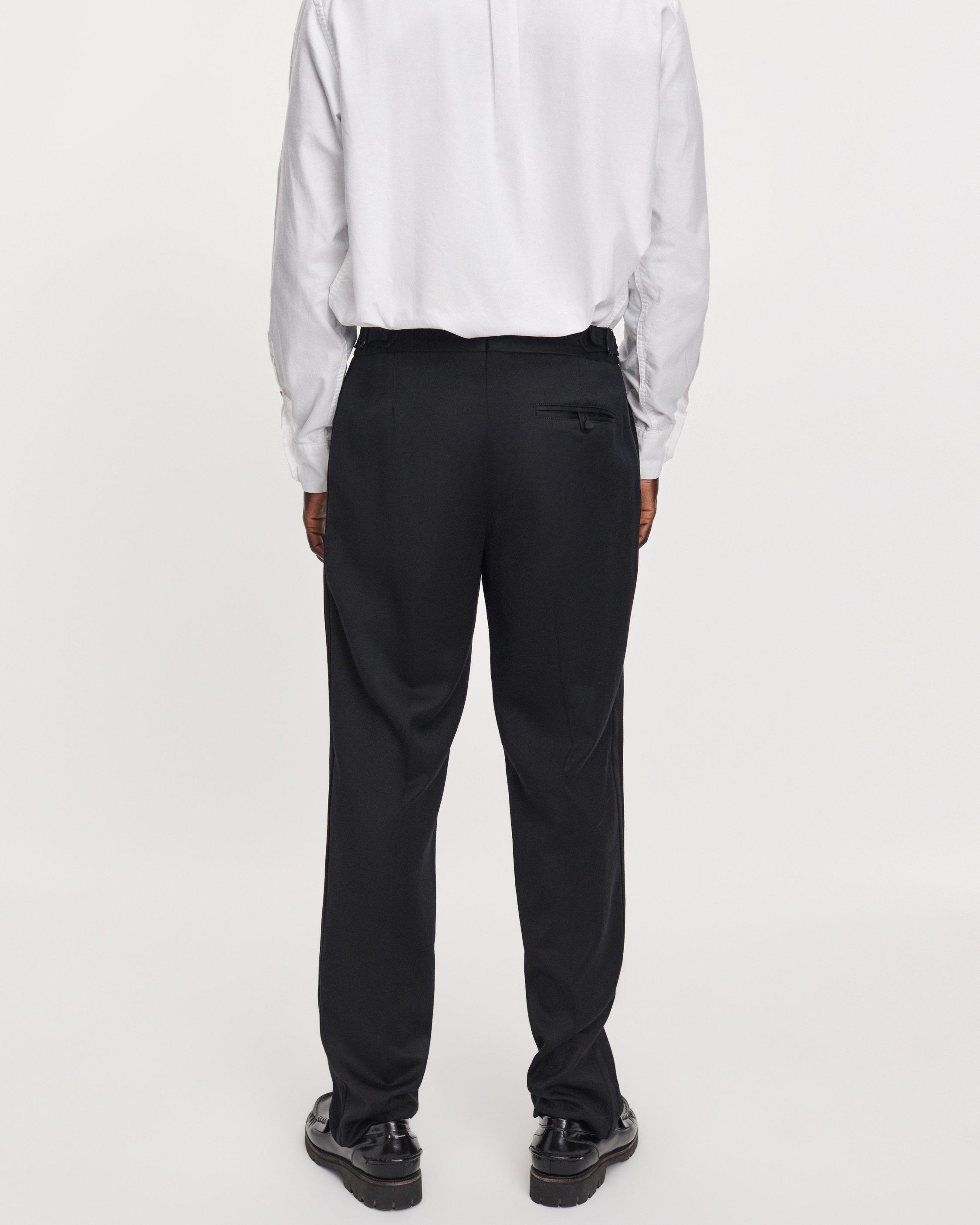 Ashcroft Wool Tuxedo Trouser image number 4