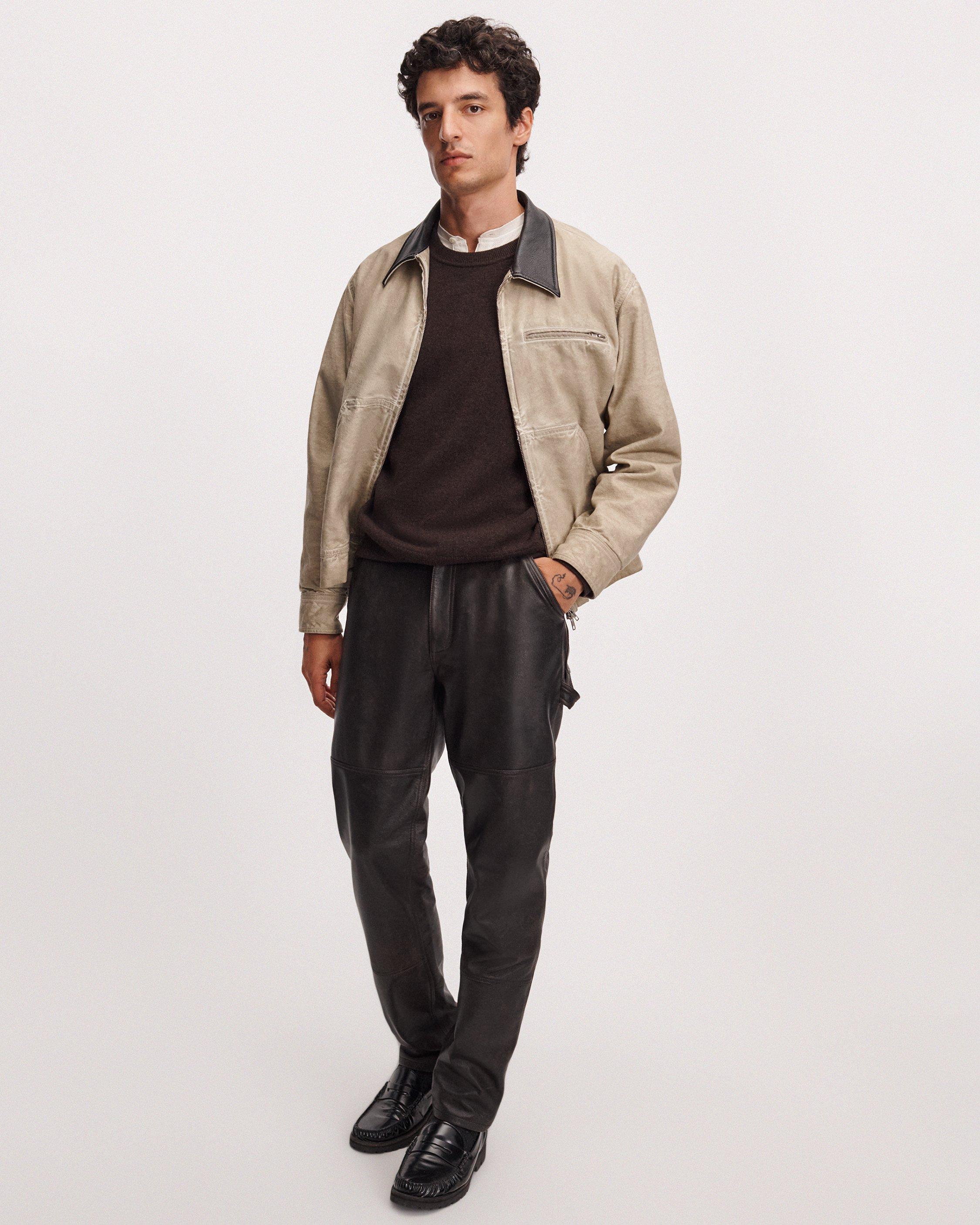Workwear Leather Pant image number 2