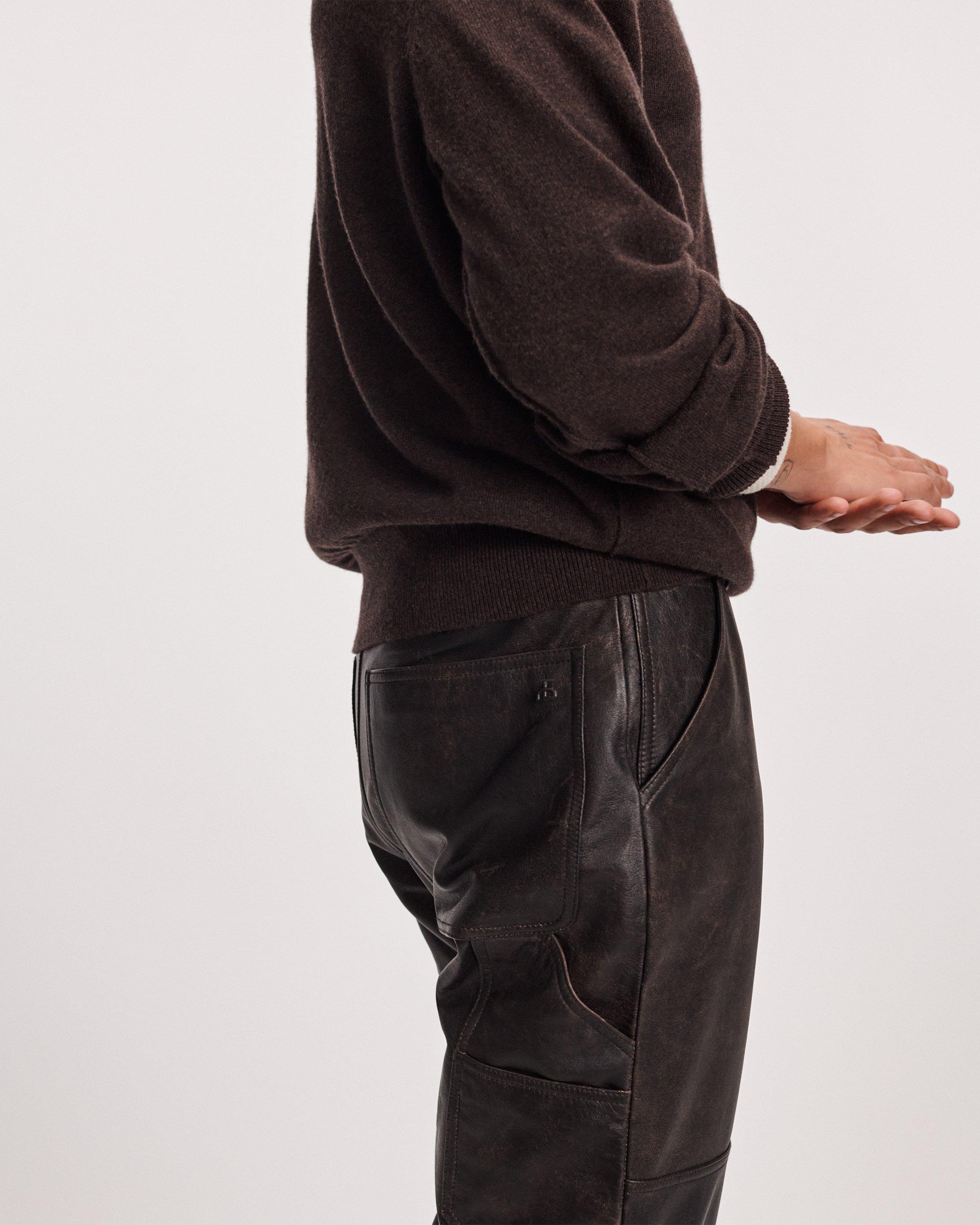 Workwear Leather Pant image number 4