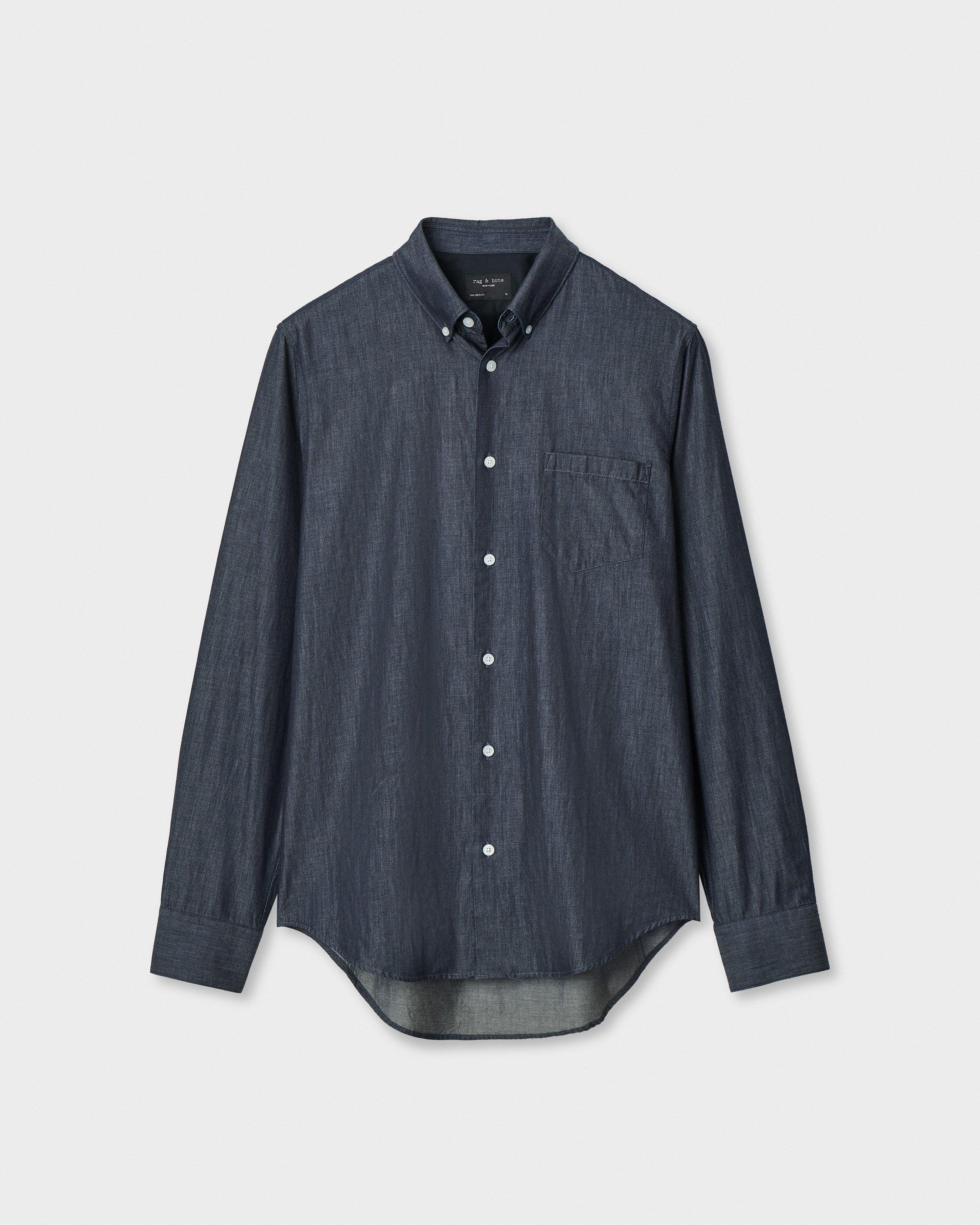 rb Tailored Denim Shirt image number 1