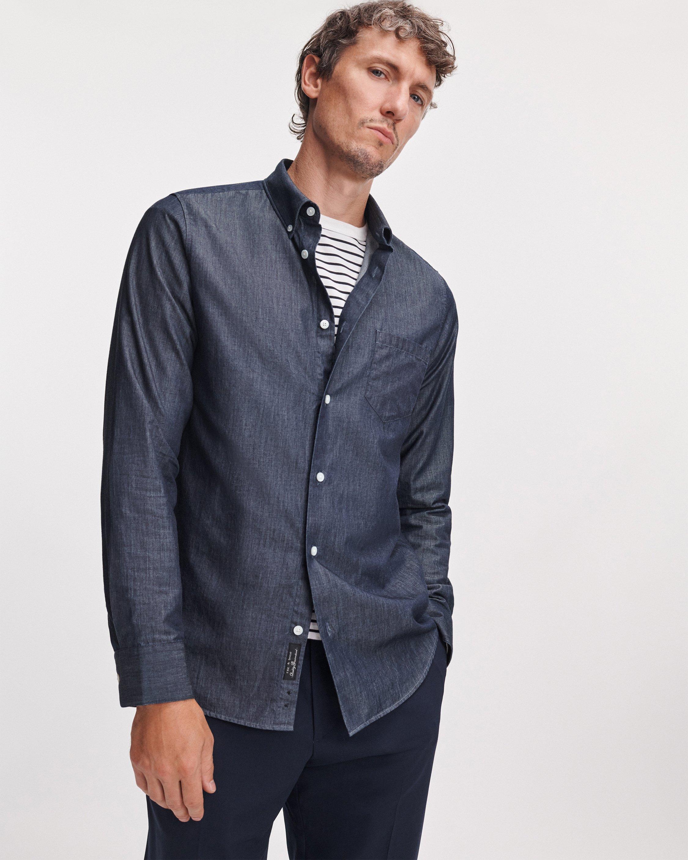 rb Tailored Denim Shirt image number 2