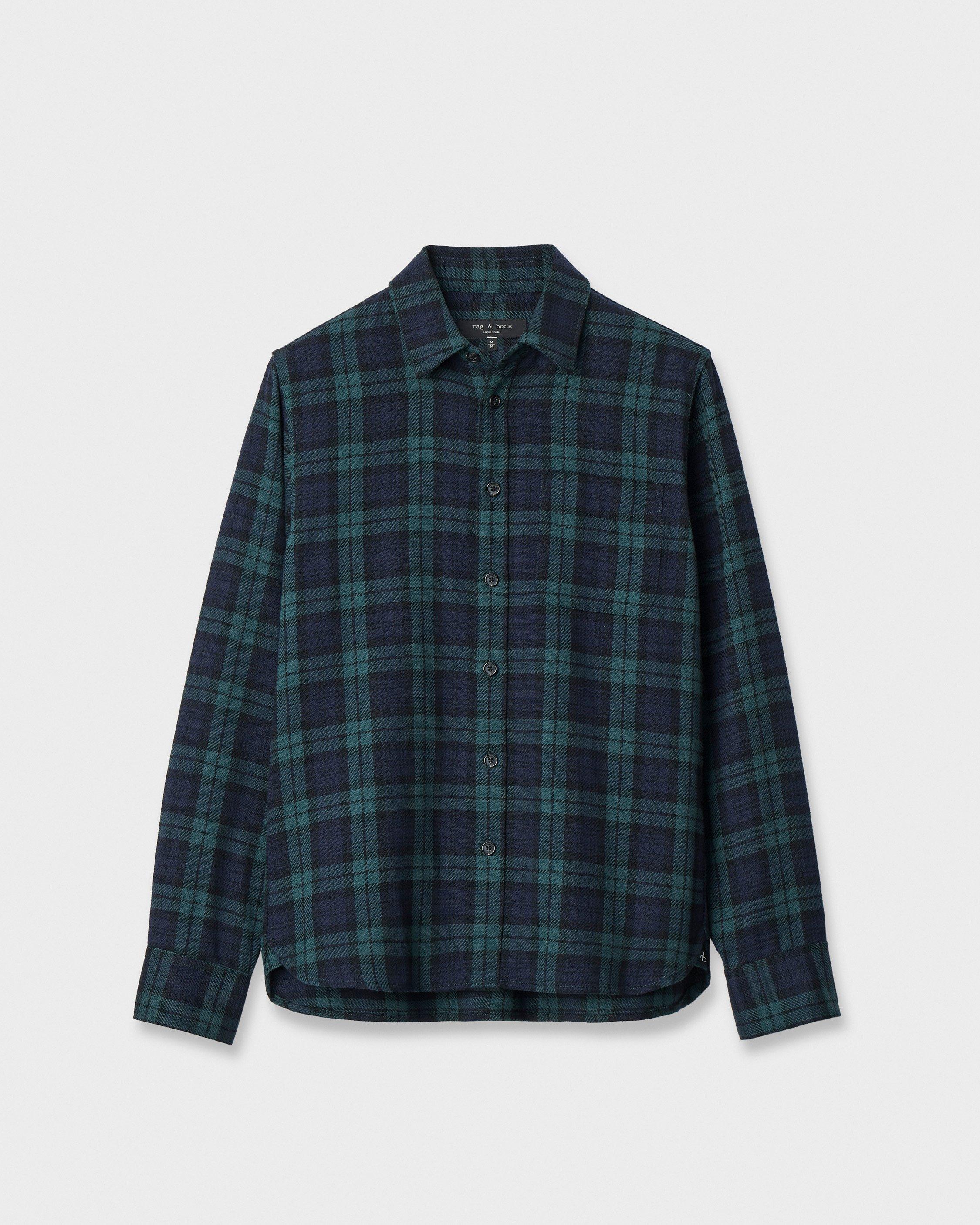 Plaid Flannel CPO Shirt image number 1