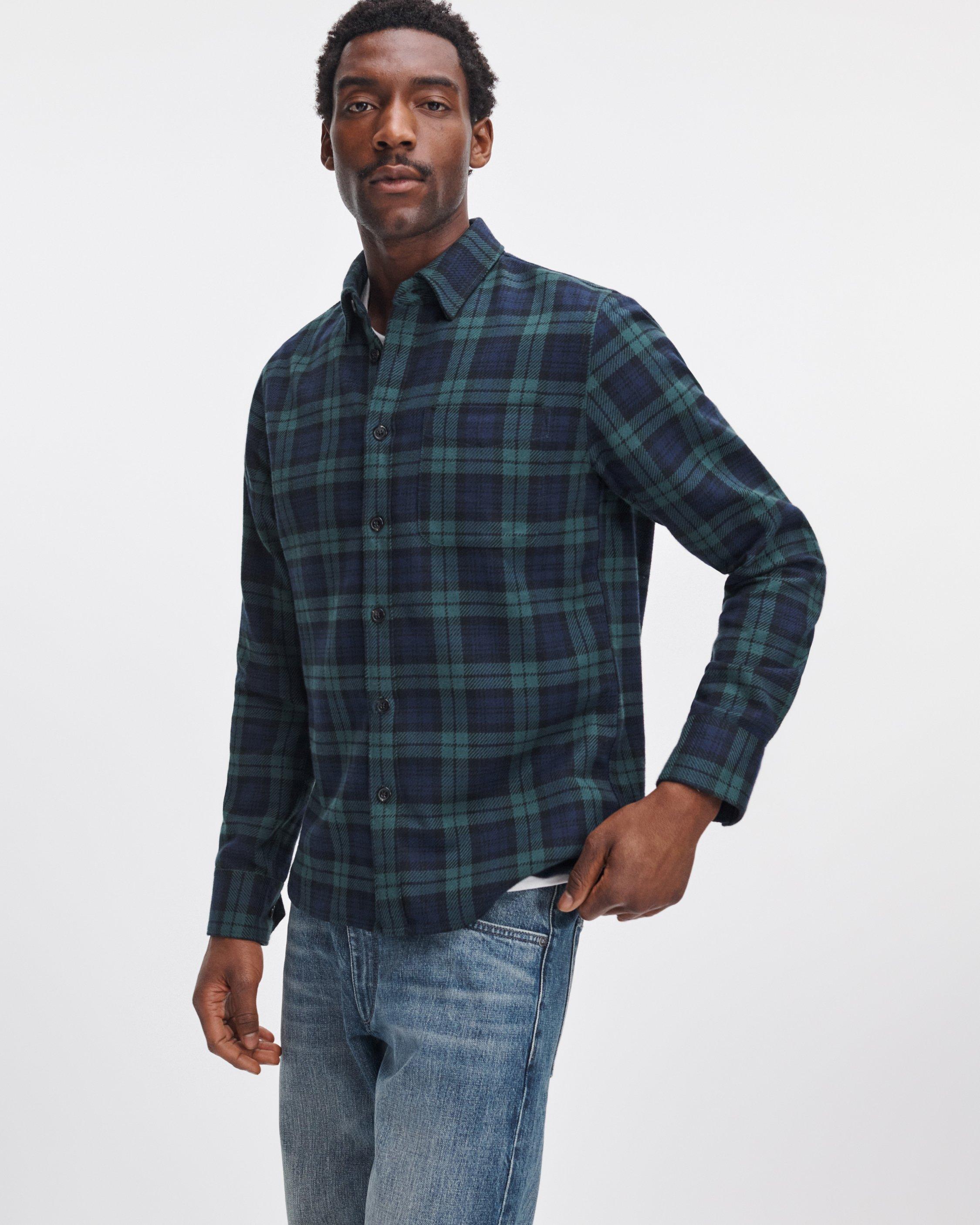 Plaid Flannel CPO Shirt image number 2