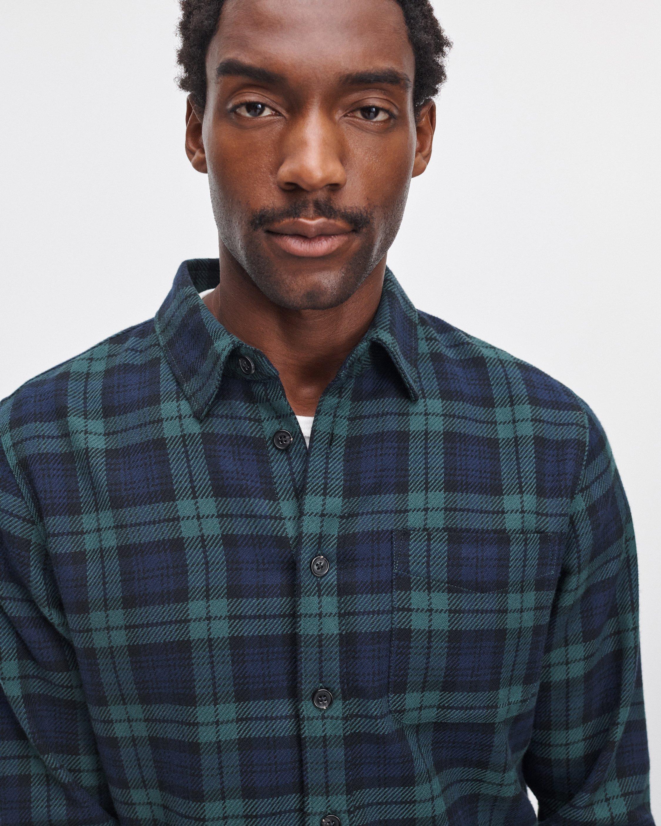 Plaid Flannel CPO Shirt image number 4
