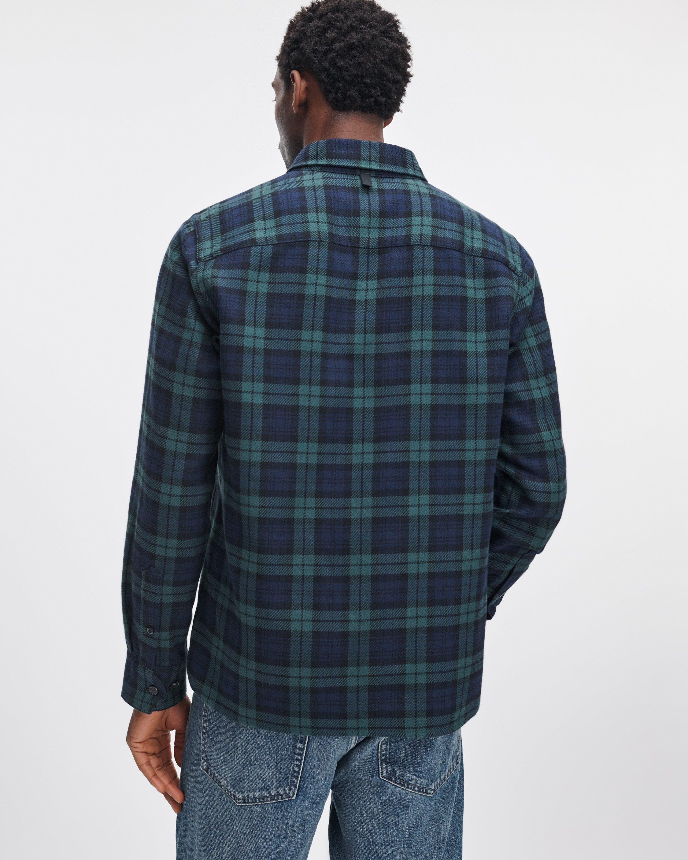 Plaid Flannel CPO Shirt image number 5