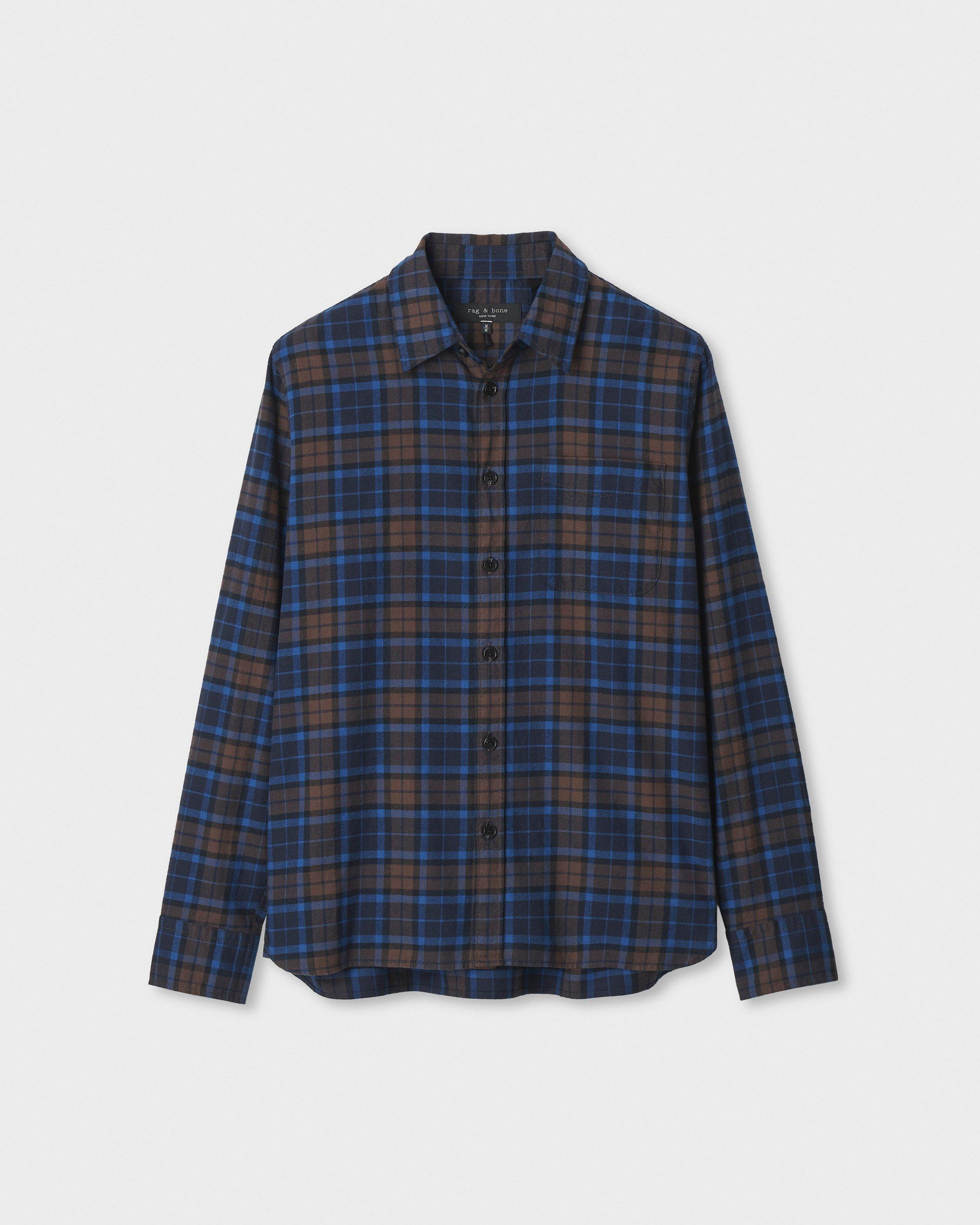 Plaid Flannel CPO Shirt image number 1