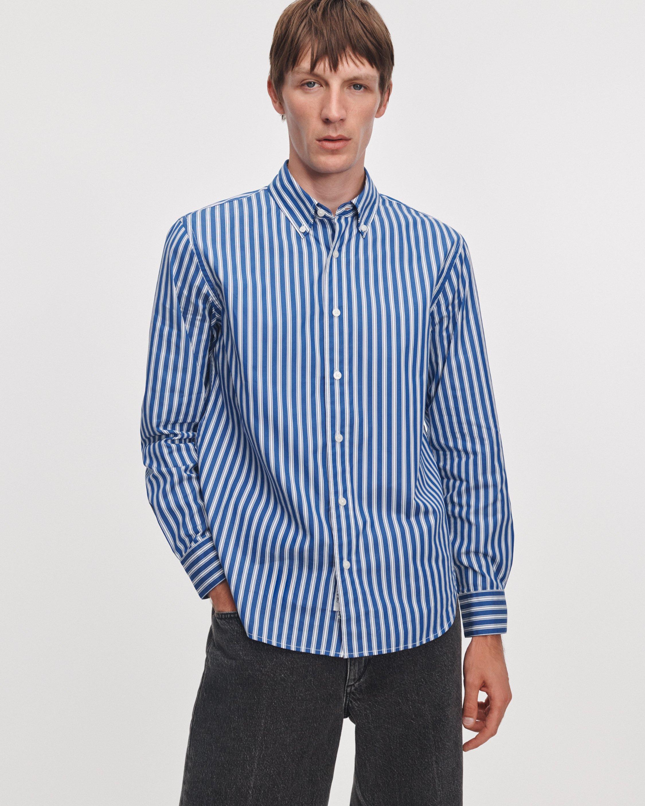 rb Classic Striped Poplin Shirt image number 2
