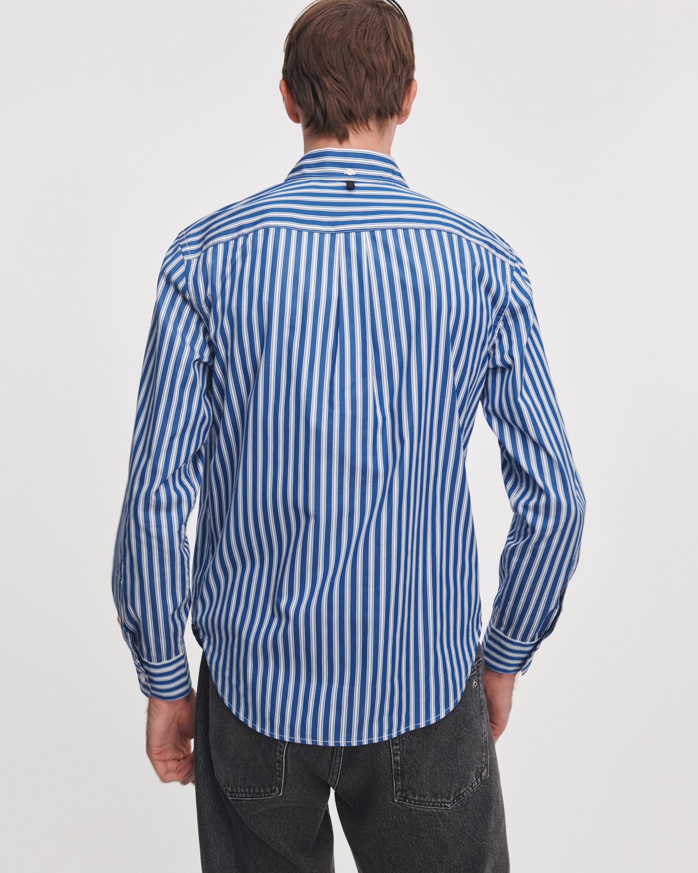 rb Classic Striped Poplin Shirt image number 4